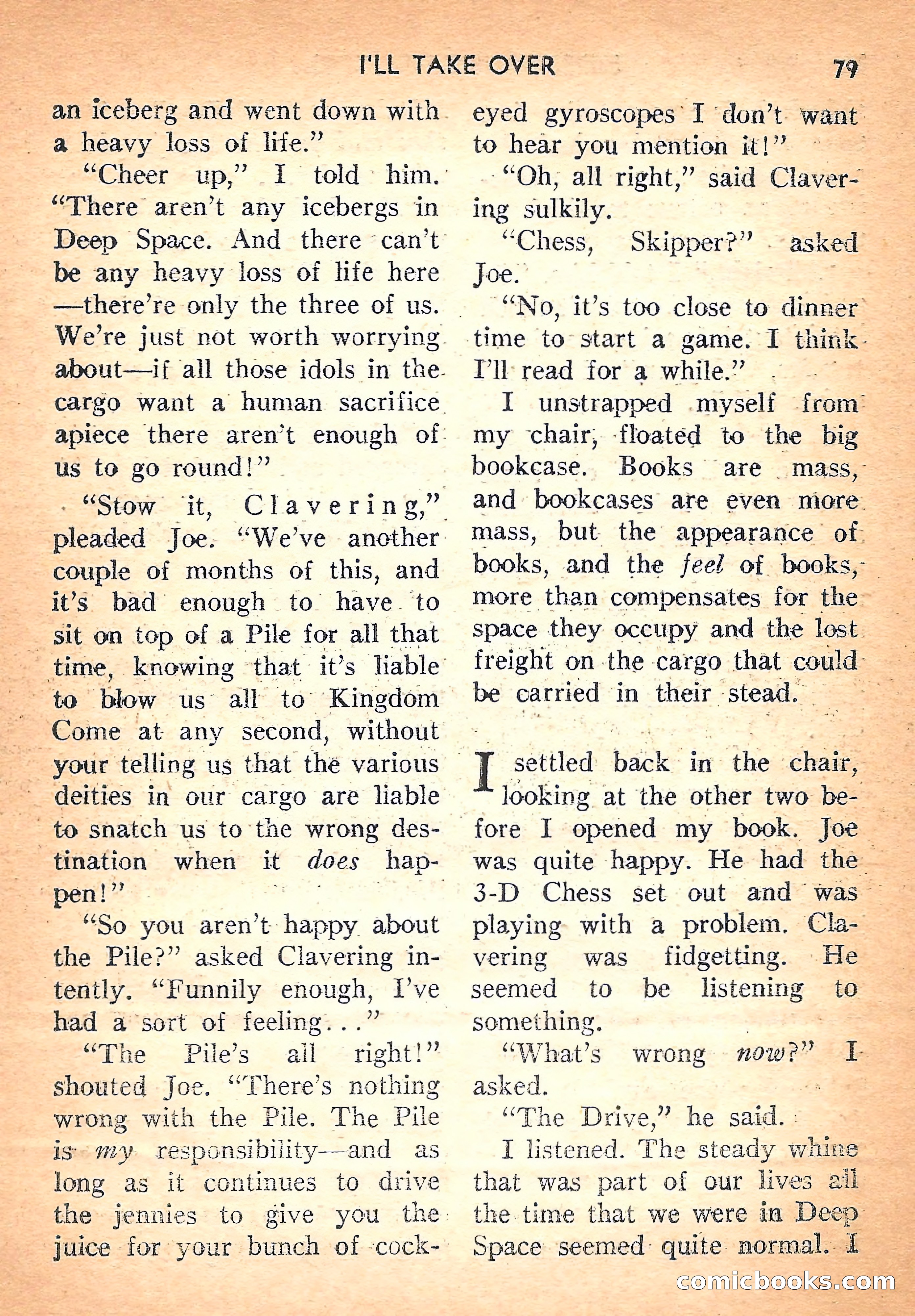 Super Science Fiction, August 1957 — page 81 of 132