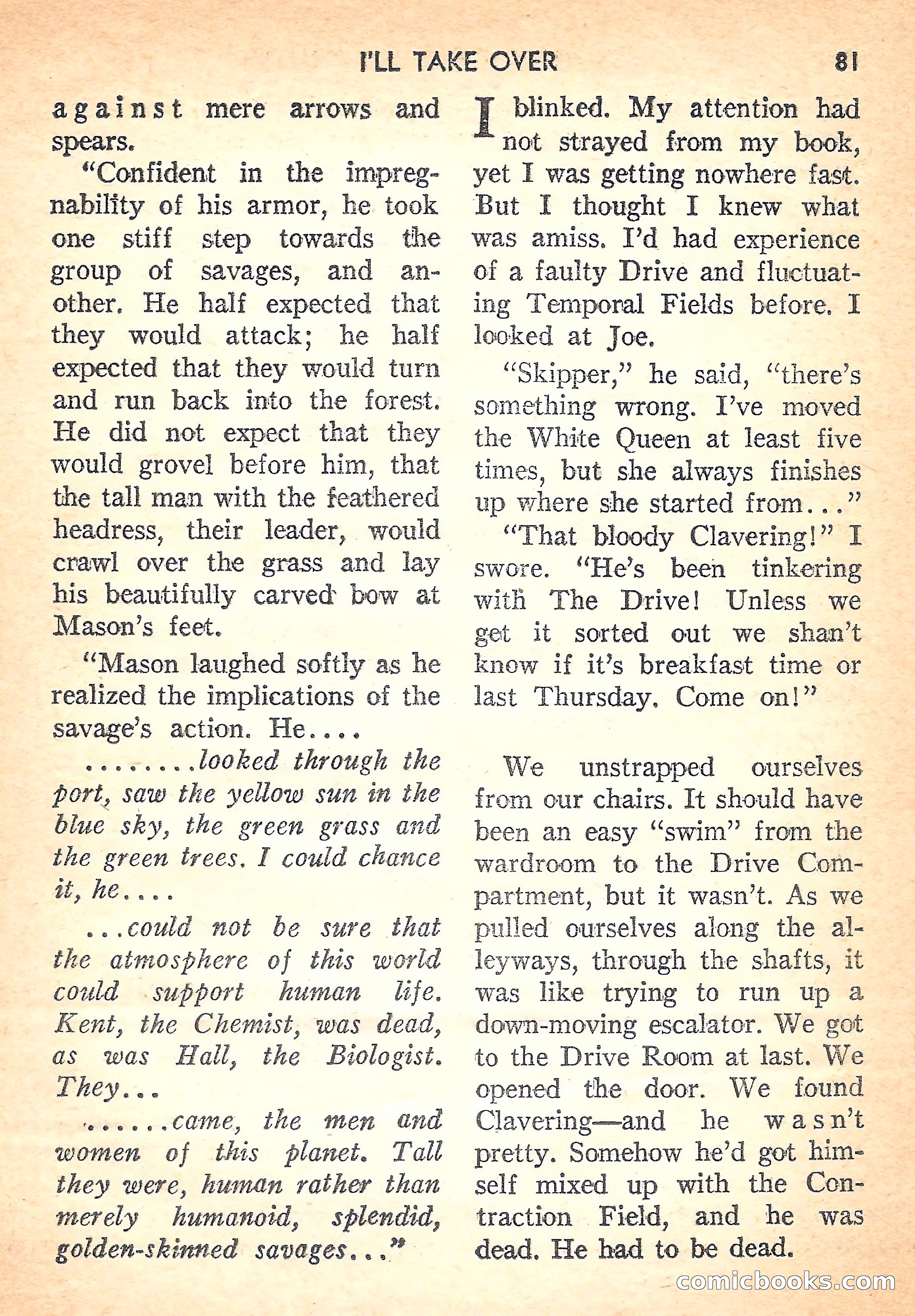 Super Science Fiction, August 1957 — page 83 of 132