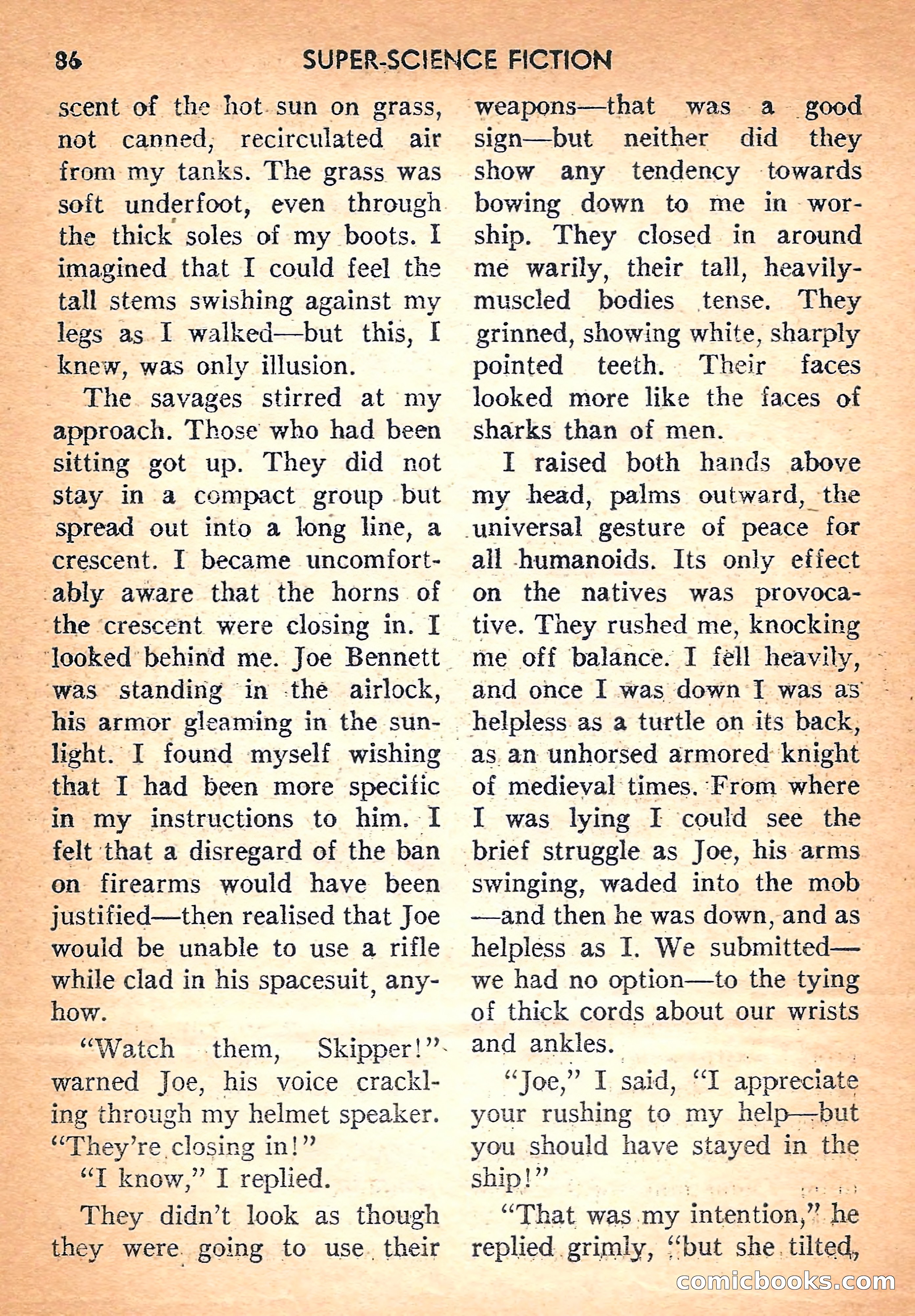 Super Science Fiction, August 1957 — page 88 of 132