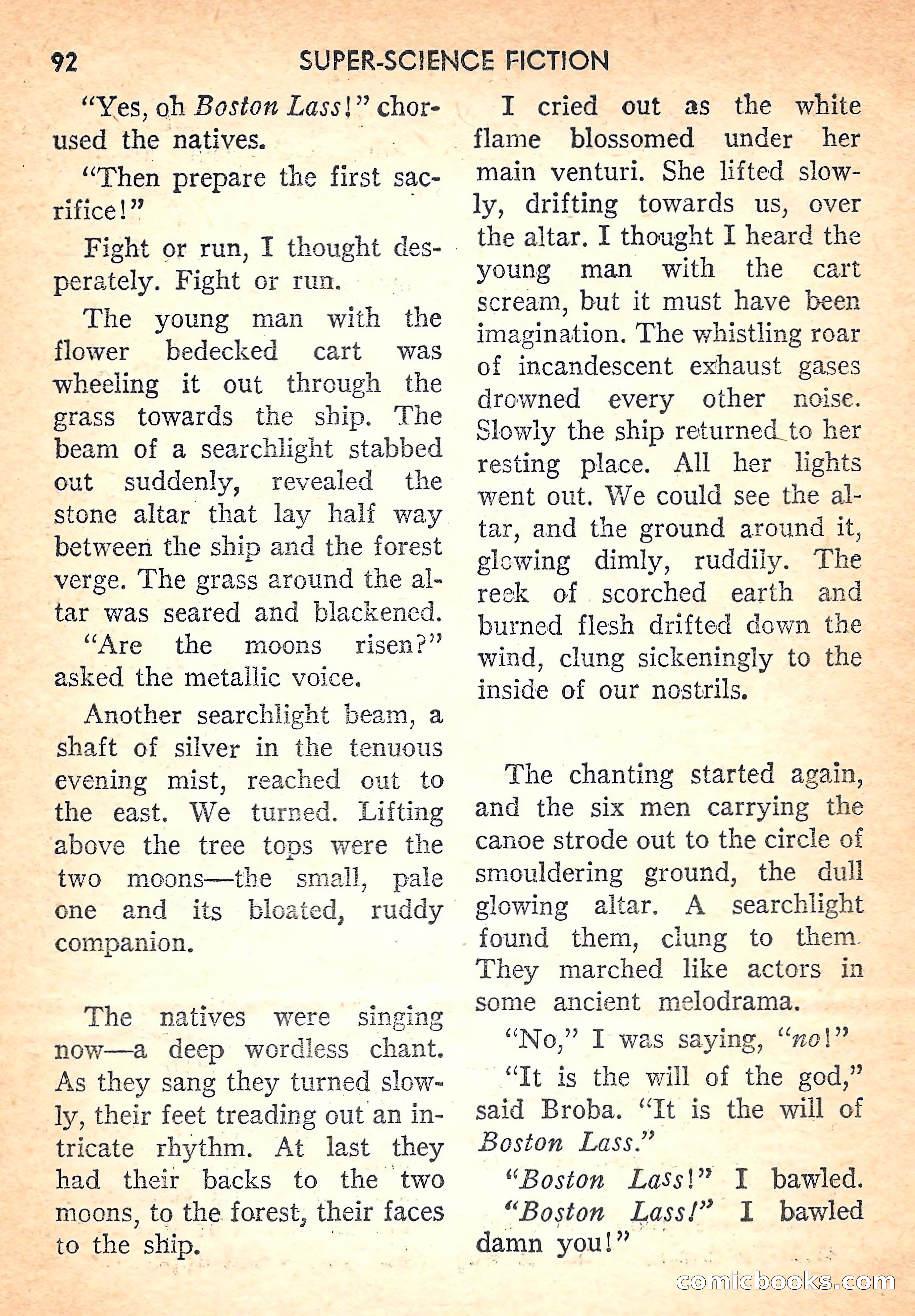 Super Science Fiction, August 1957 — page 94 of 132