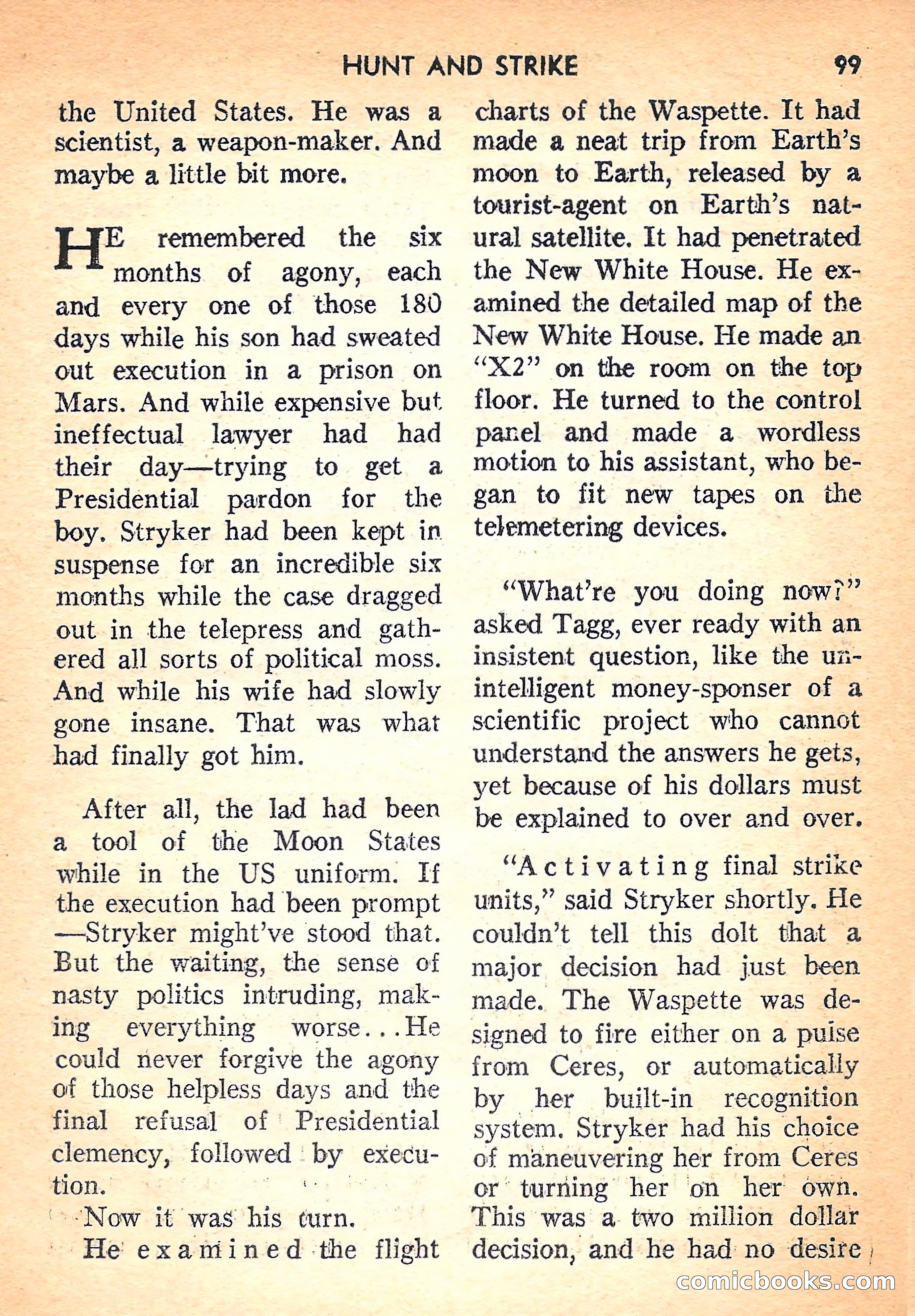Super Science Fiction, August 1957 — page 101 of 132