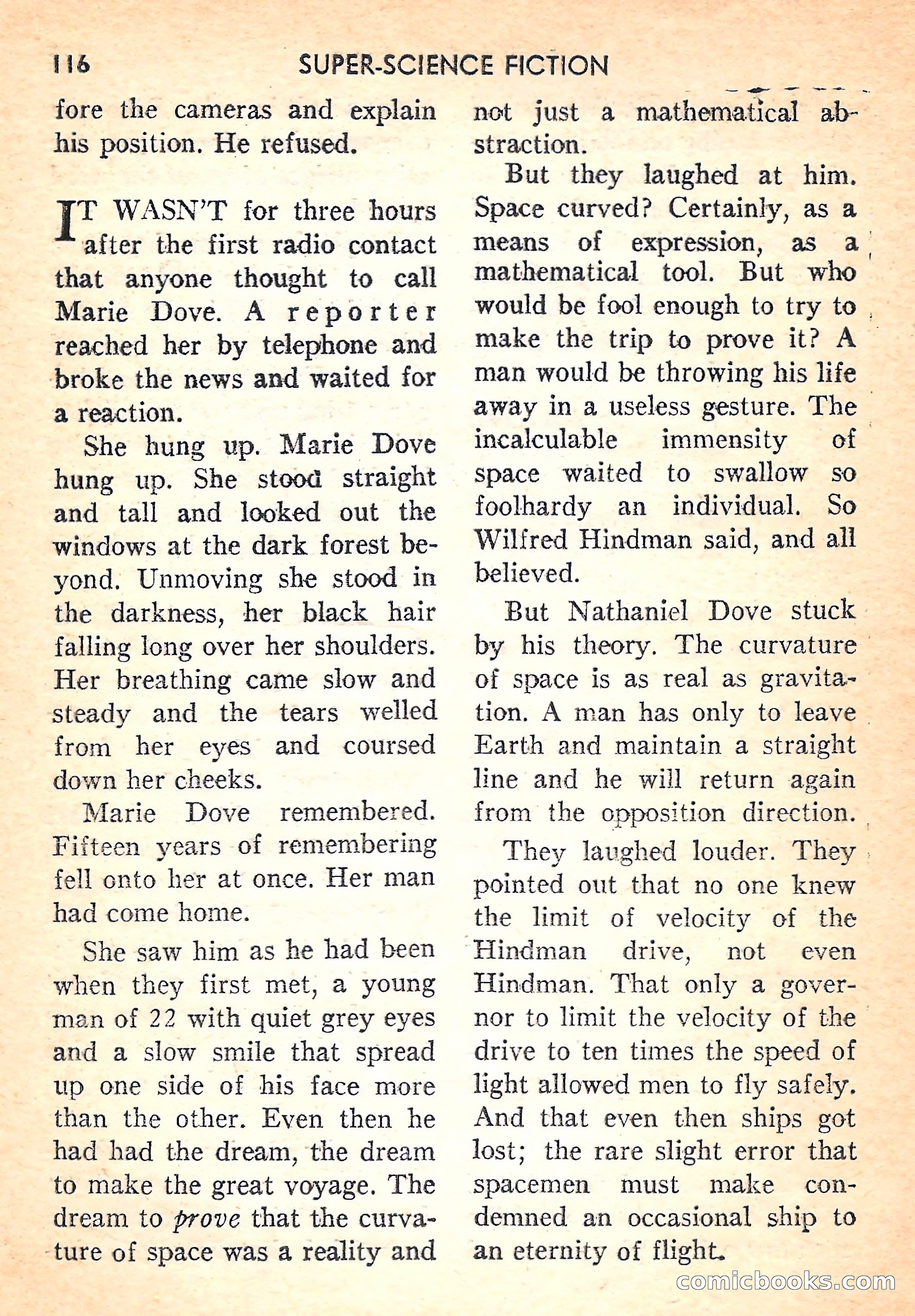Super Science Fiction, August 1957 — page 118 of 132