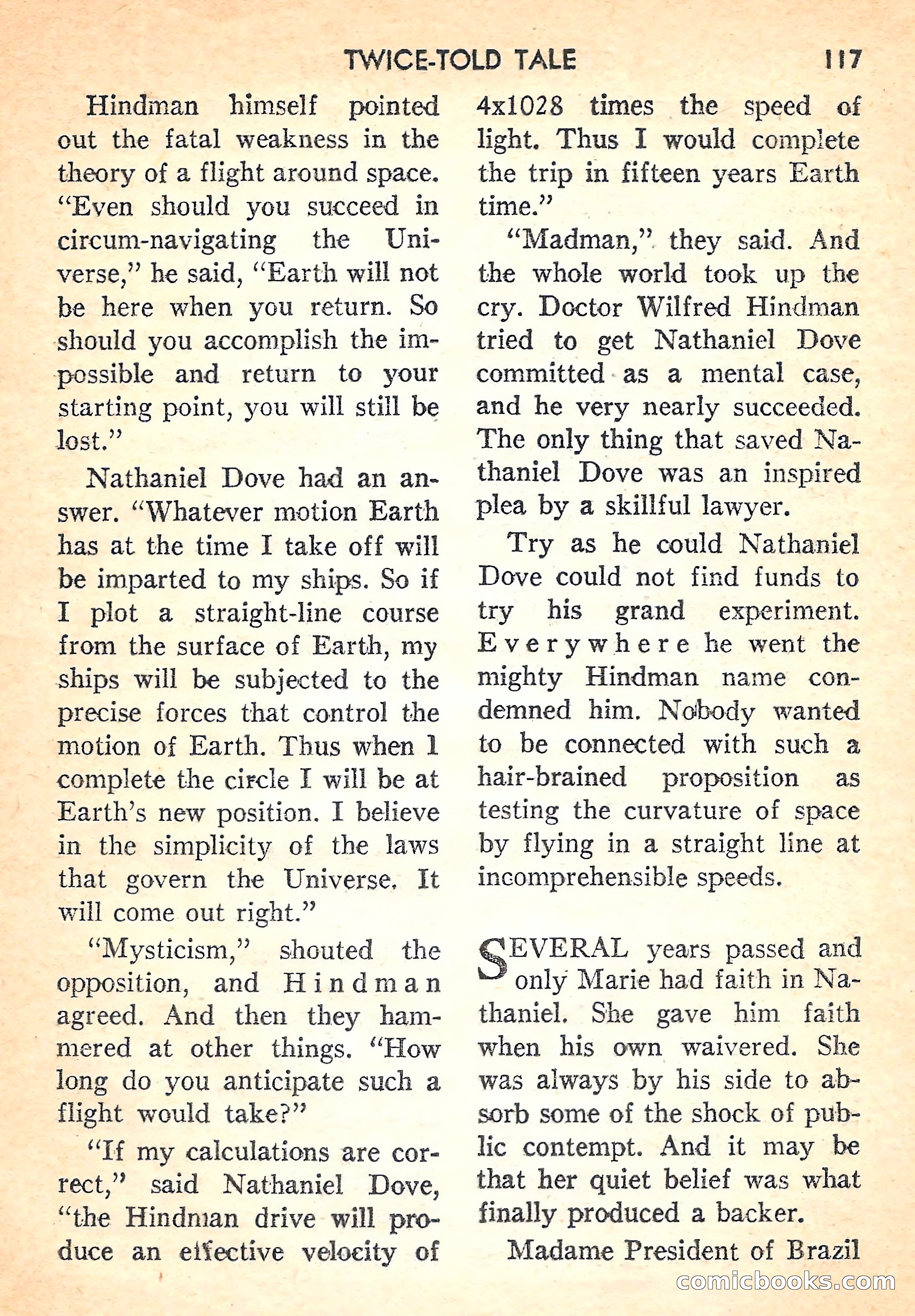 Super Science Fiction, August 1957 — page 119 of 132