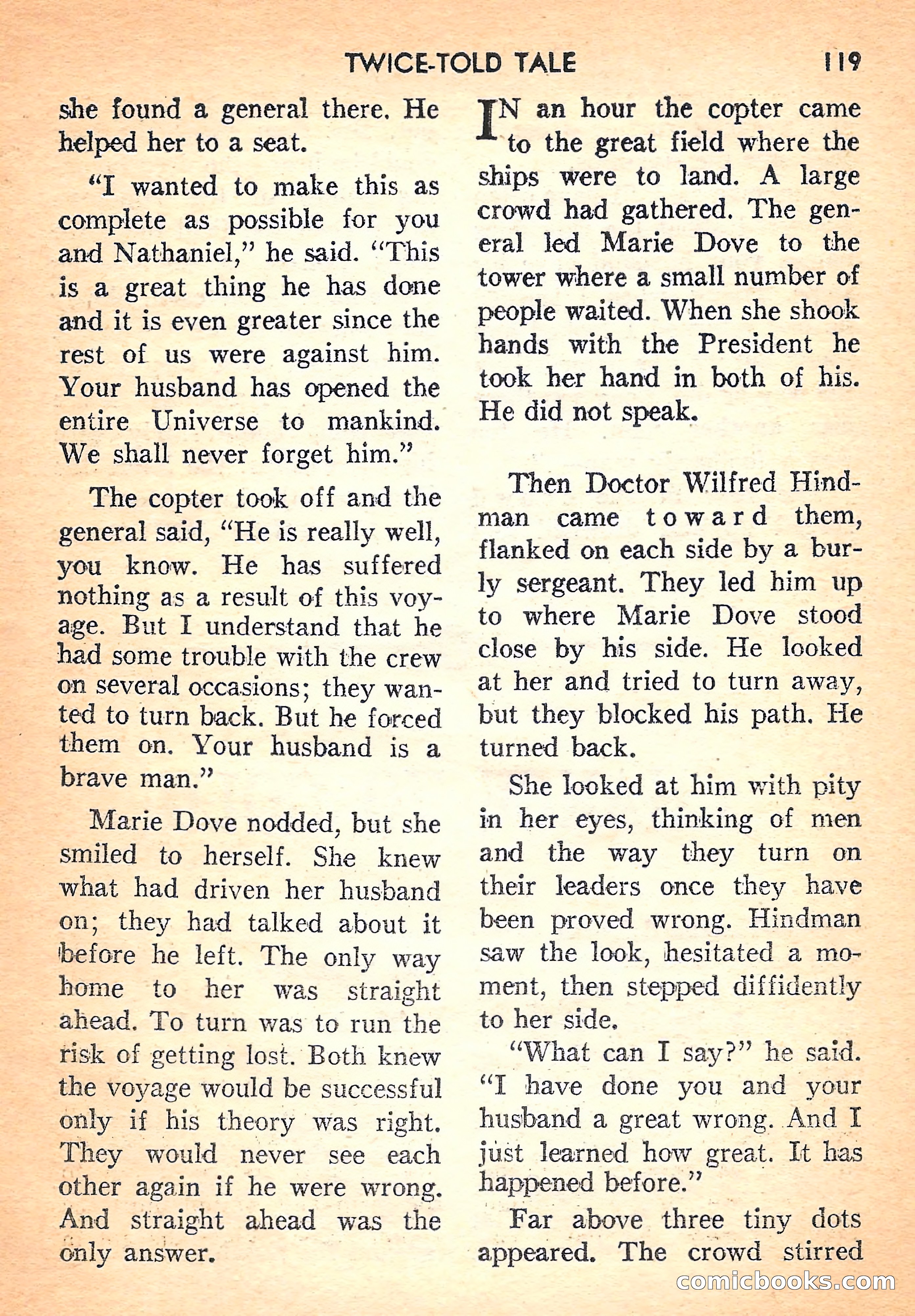 Super Science Fiction, August 1957 — page 121 of 132