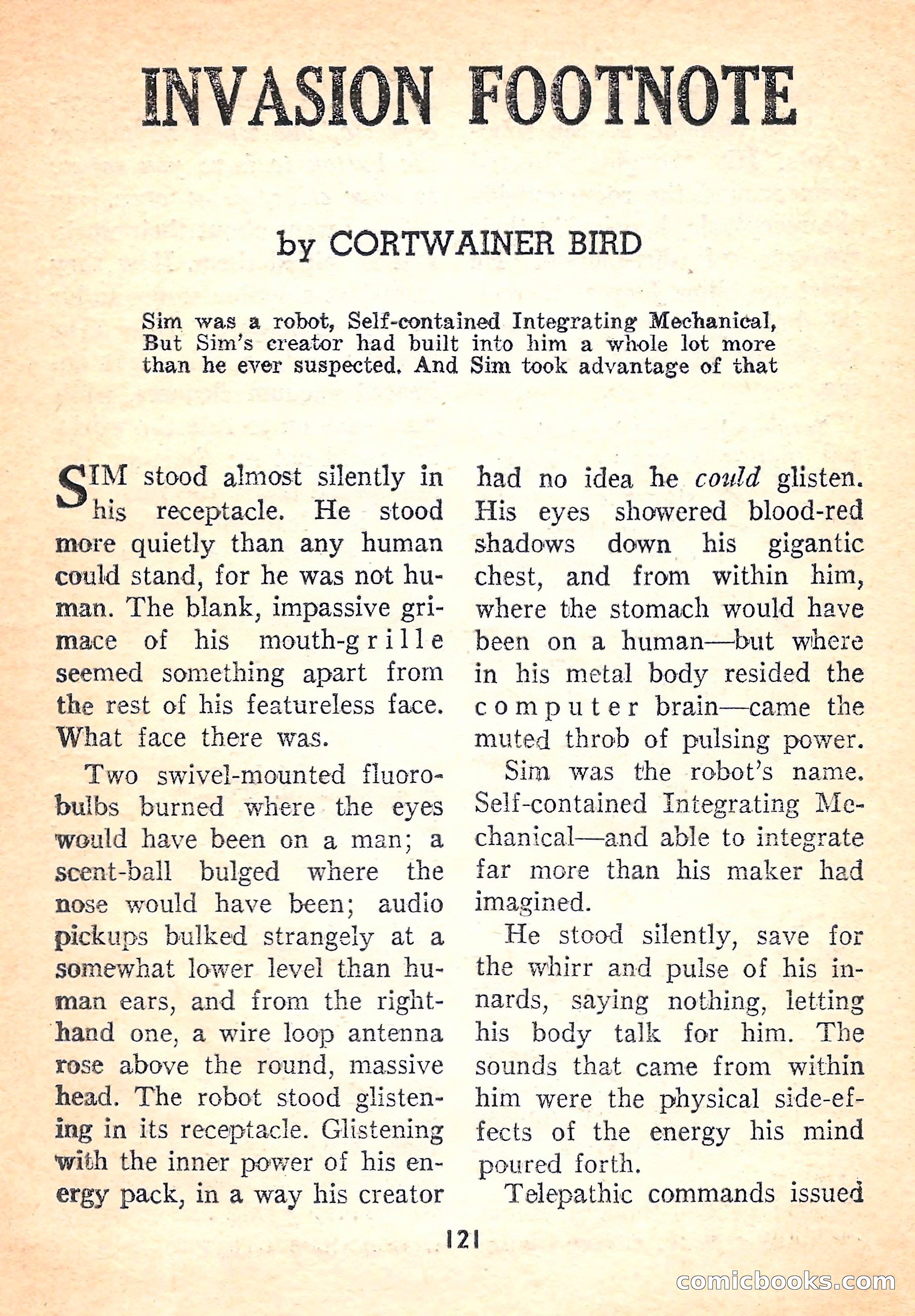 Super Science Fiction, August 1957 — page 123 of 132