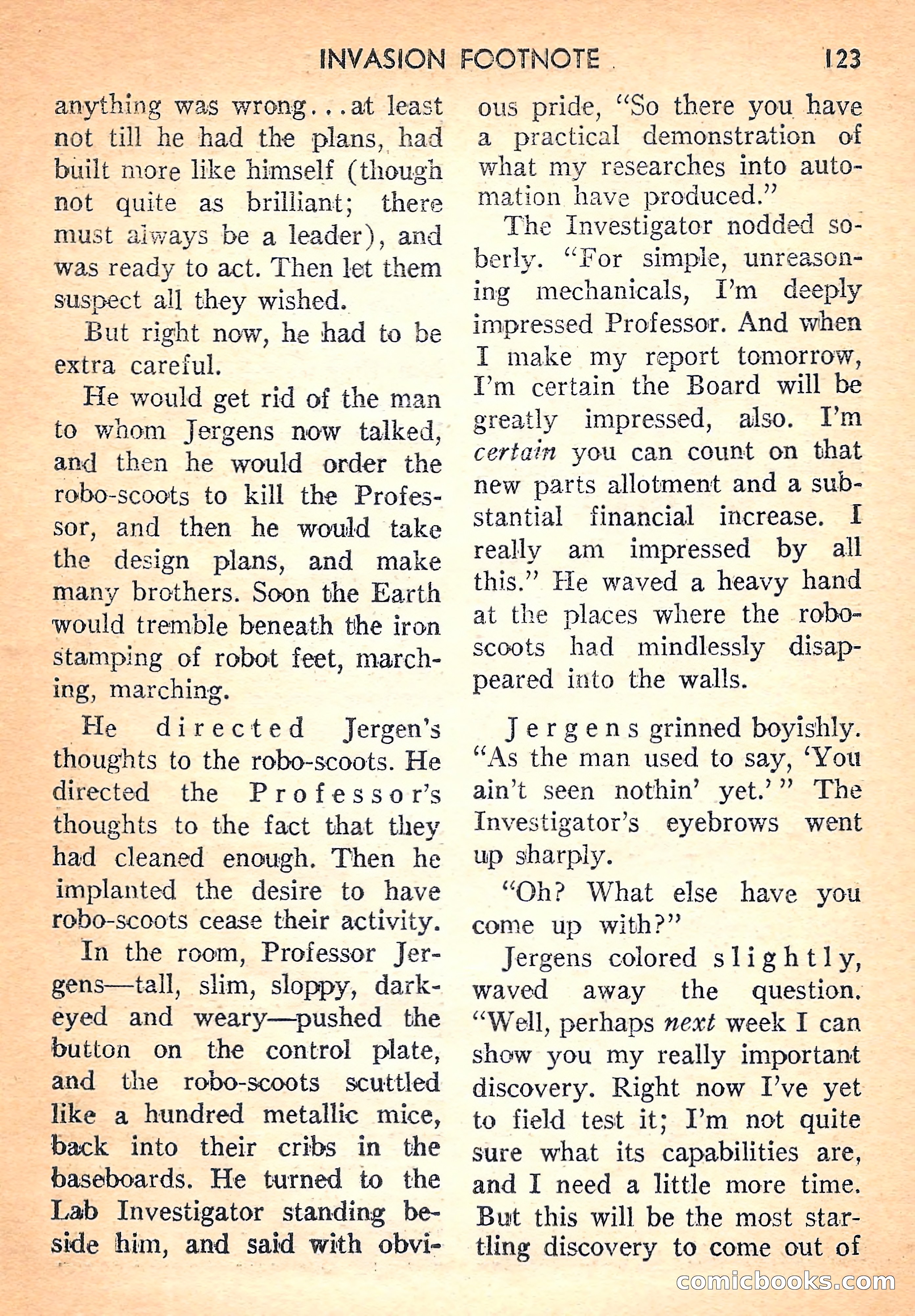 Super Science Fiction, August 1957 — page 125 of 132