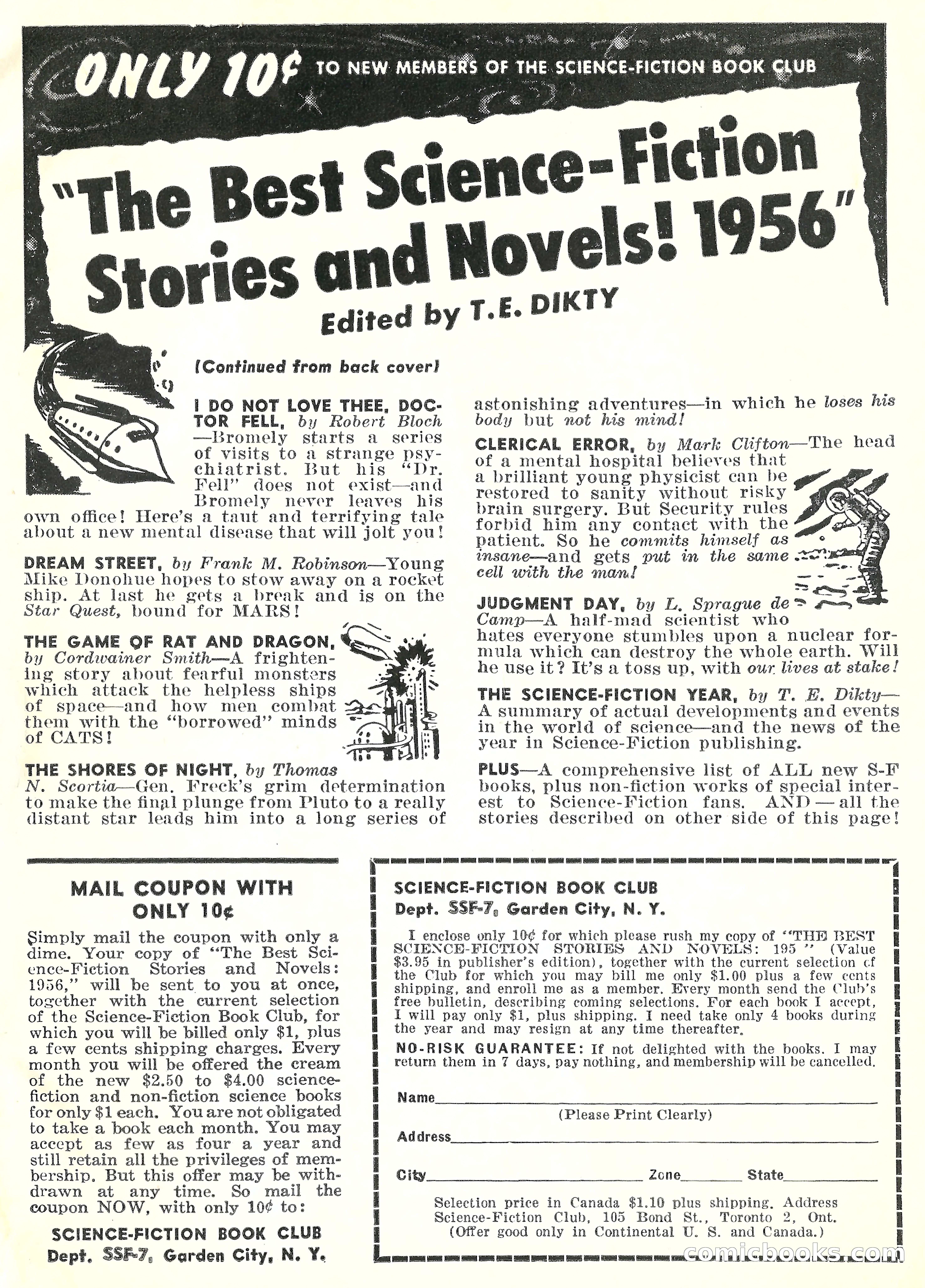 Super Science Fiction, August 1957 — page 131 of 132