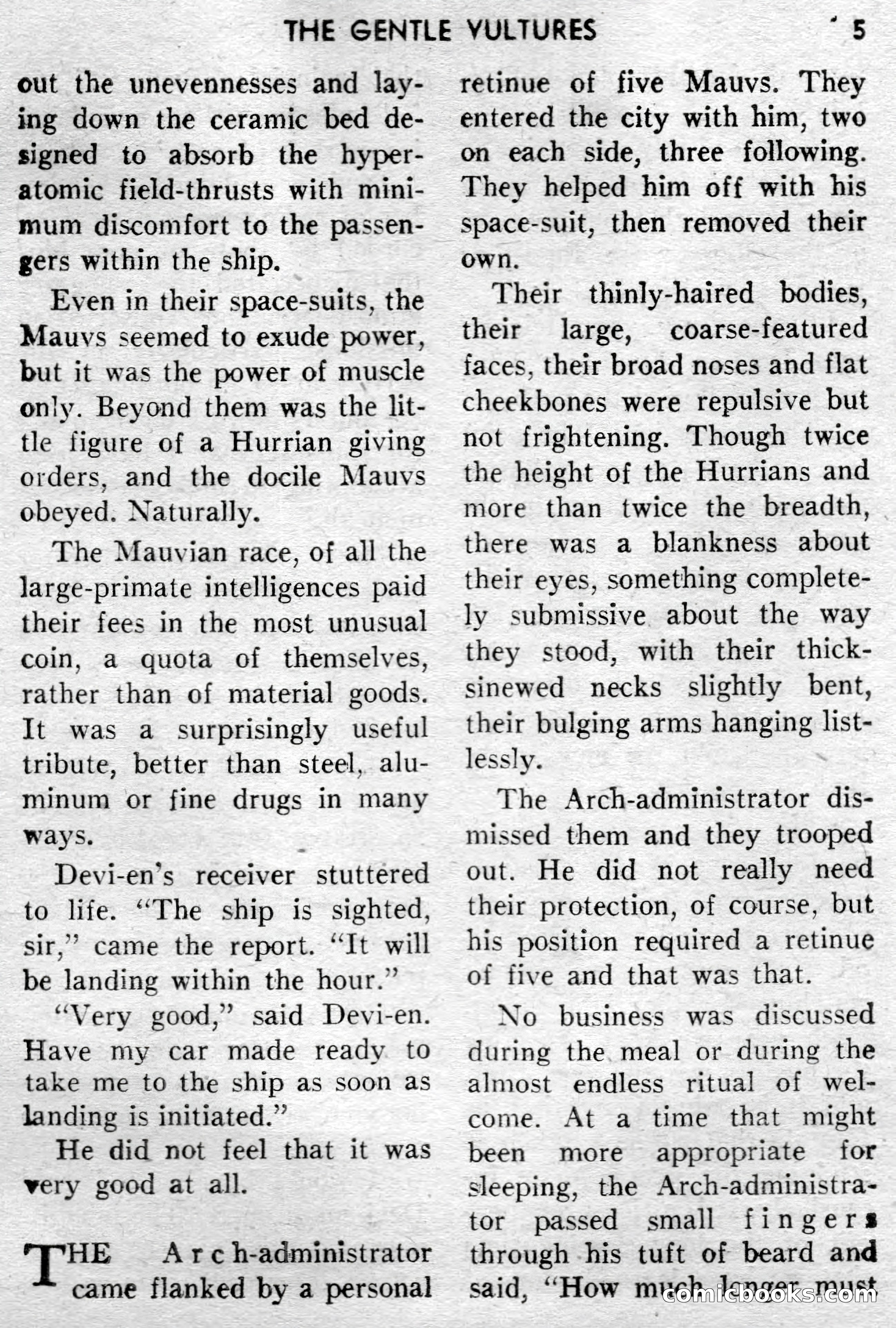 Super-Science Fiction, December 1957 — page 7 of 132