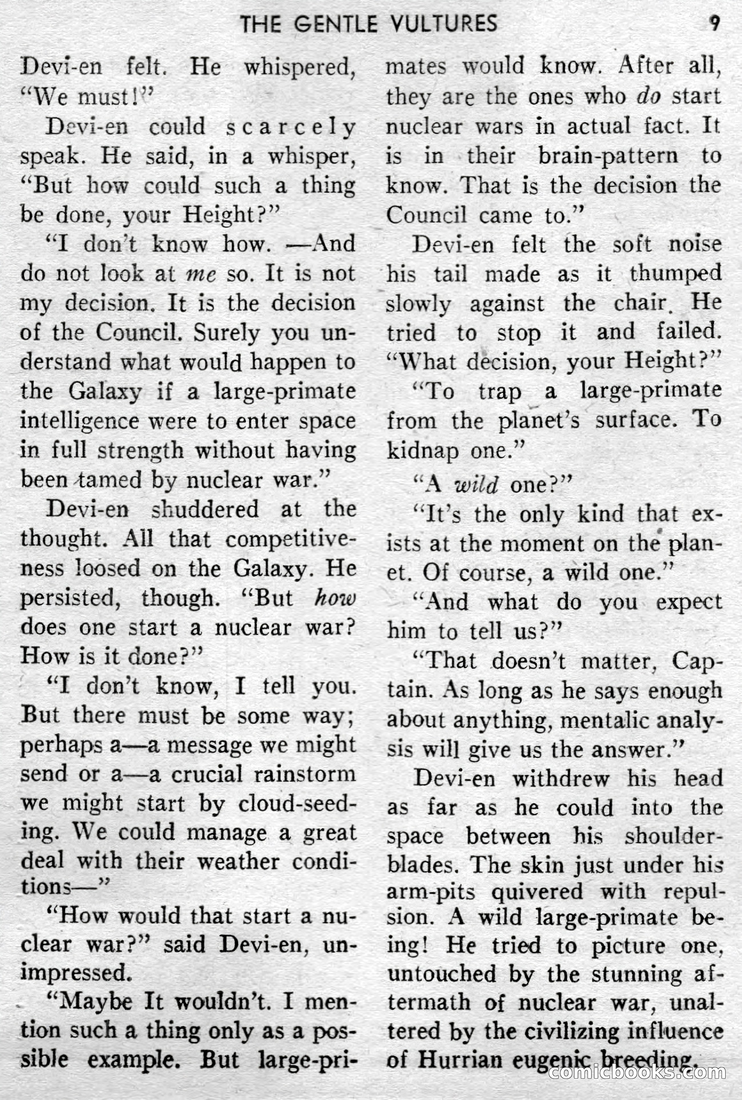 Super-Science Fiction, December 1957 — page 11 of 132