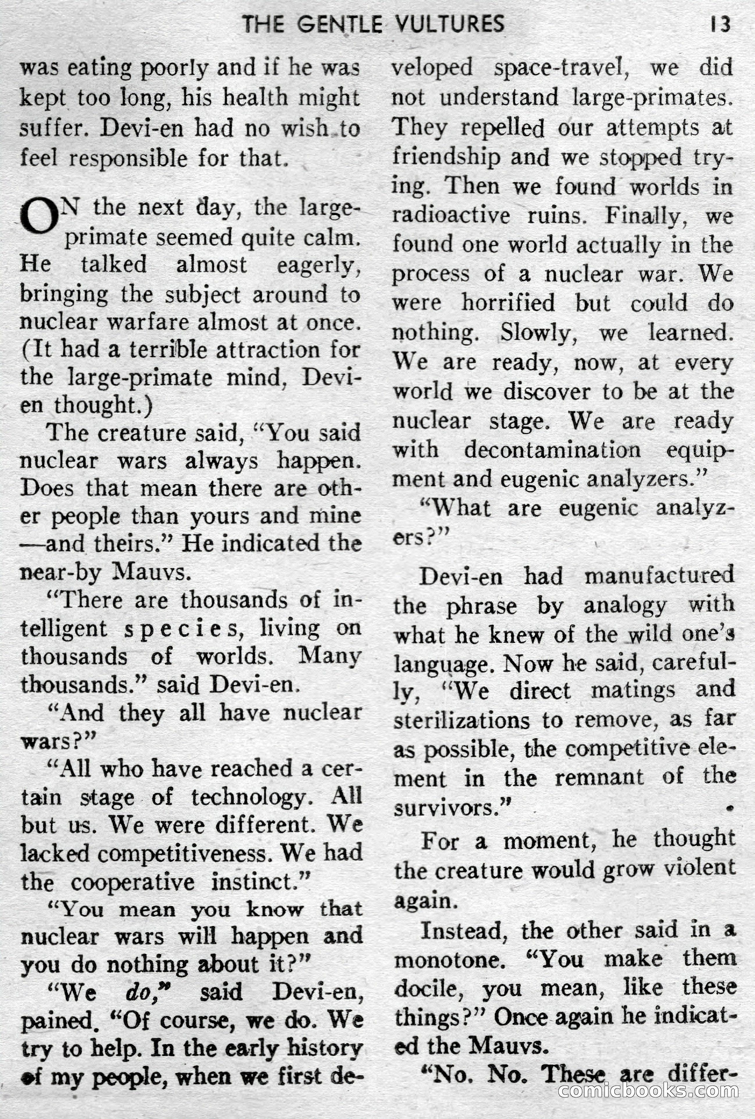 Super-Science Fiction, December 1957 — page 15 of 132