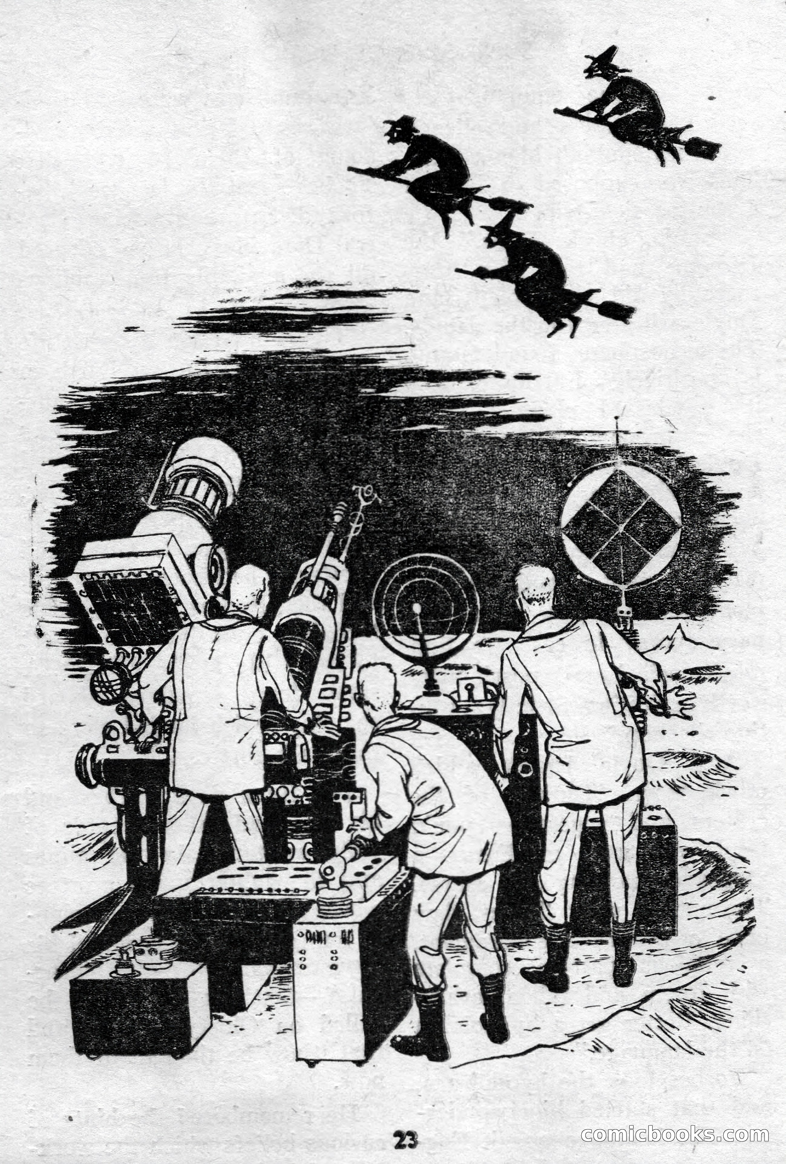 Super-Science Fiction, December 1957 — page 25 of 132