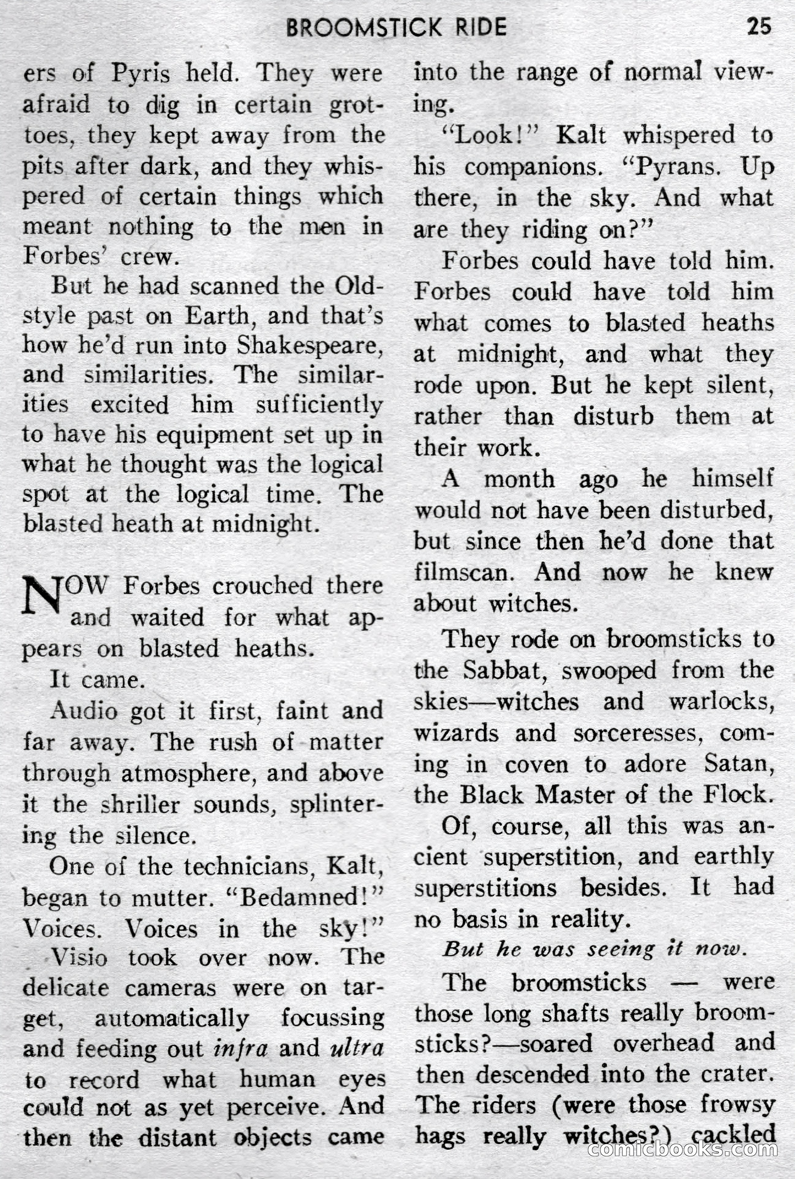 Super-Science Fiction, December 1957 — page 27 of 132