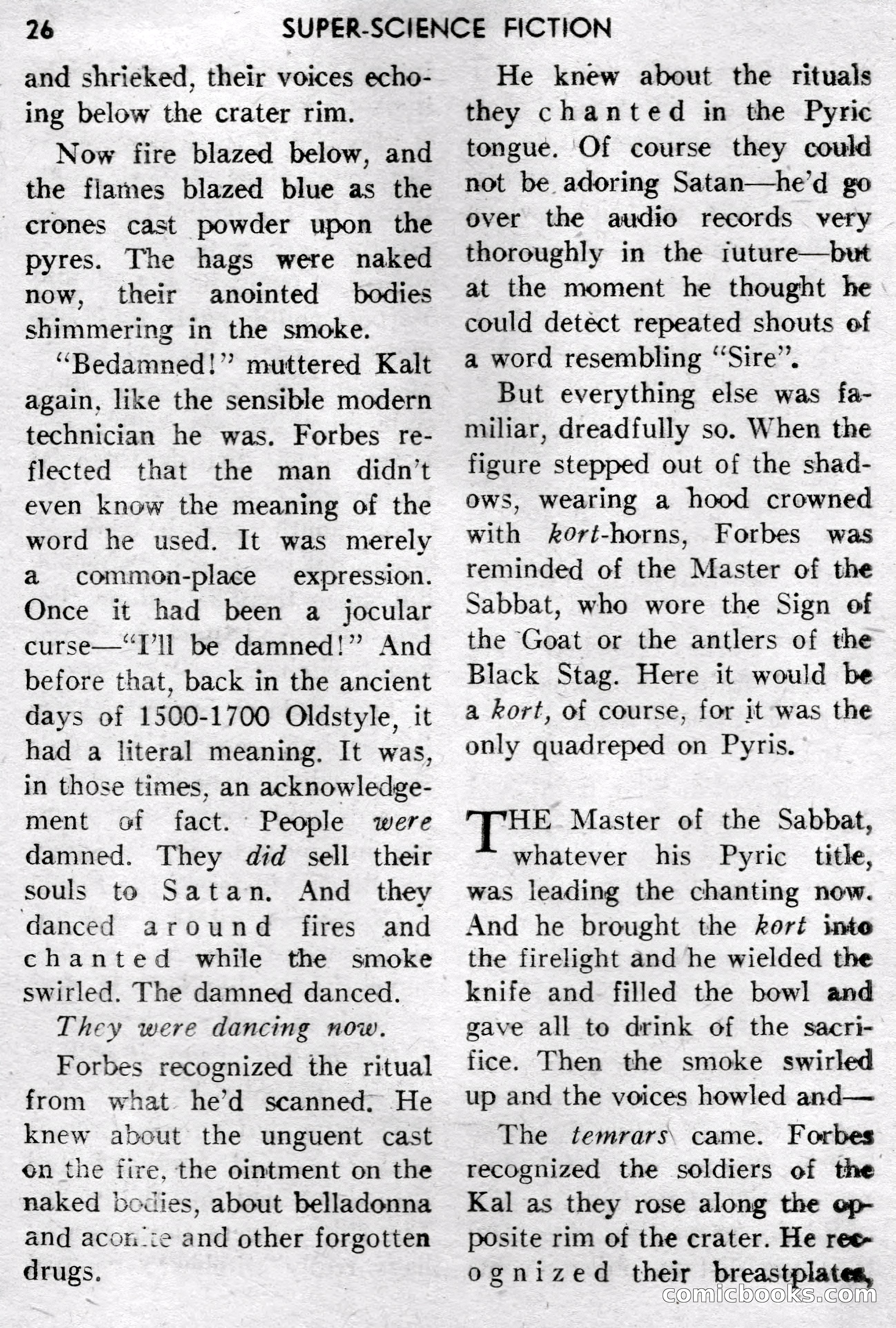 Super-Science Fiction, December 1957 — page 28 of 132