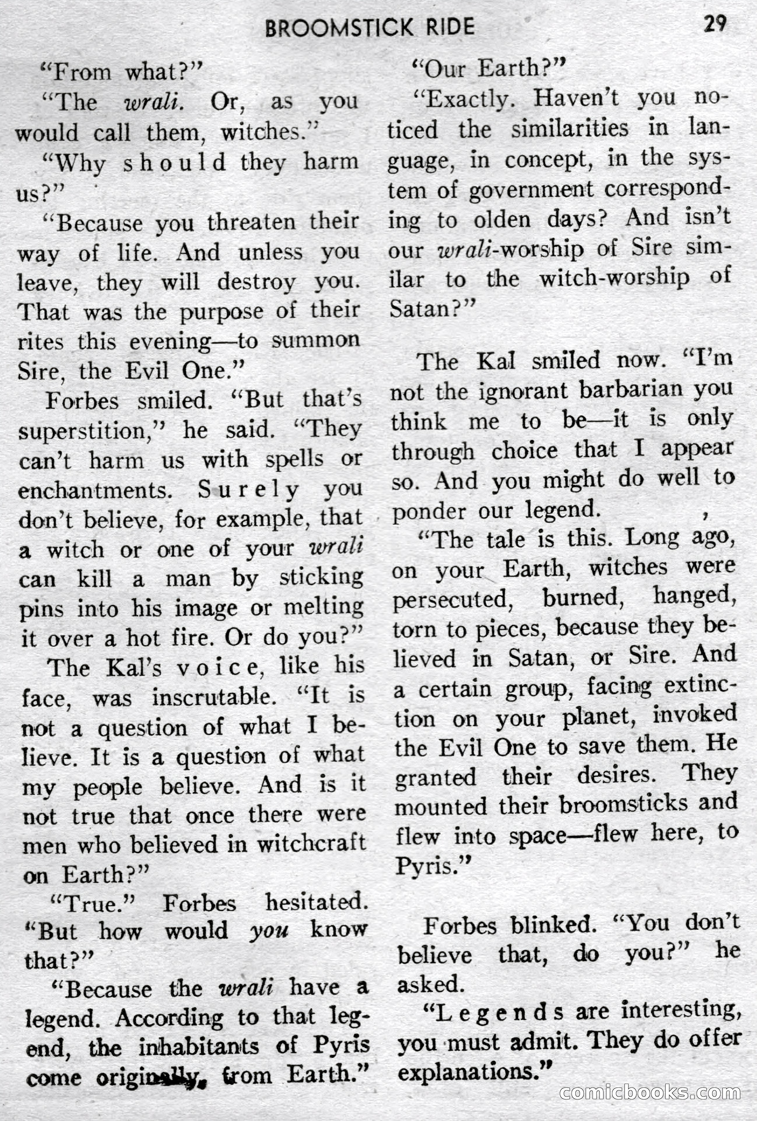 Super-Science Fiction, December 1957 — page 31 of 132
