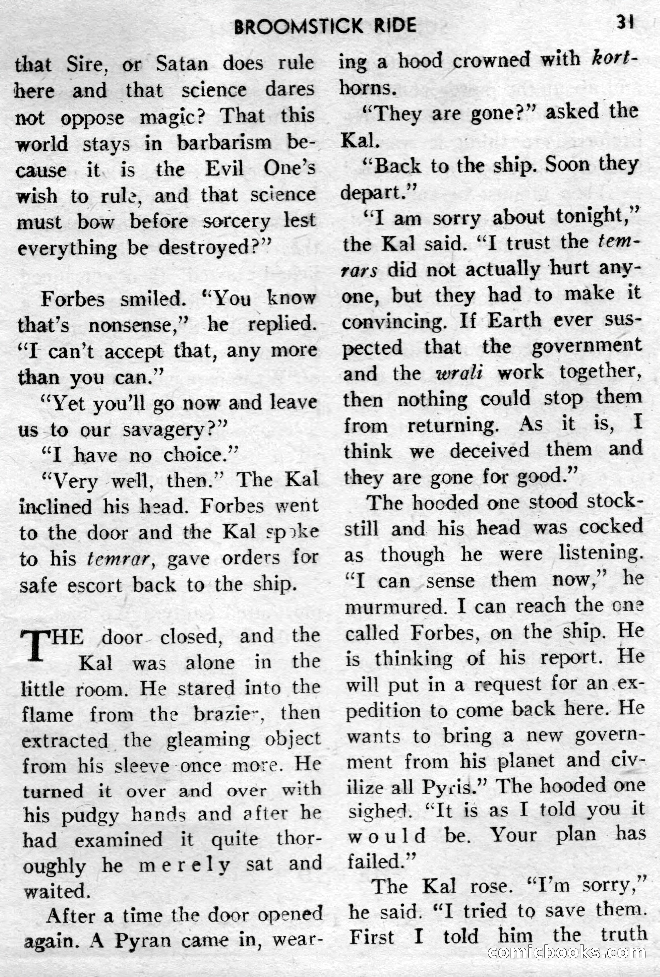 Super-Science Fiction, December 1957 — page 33 of 132