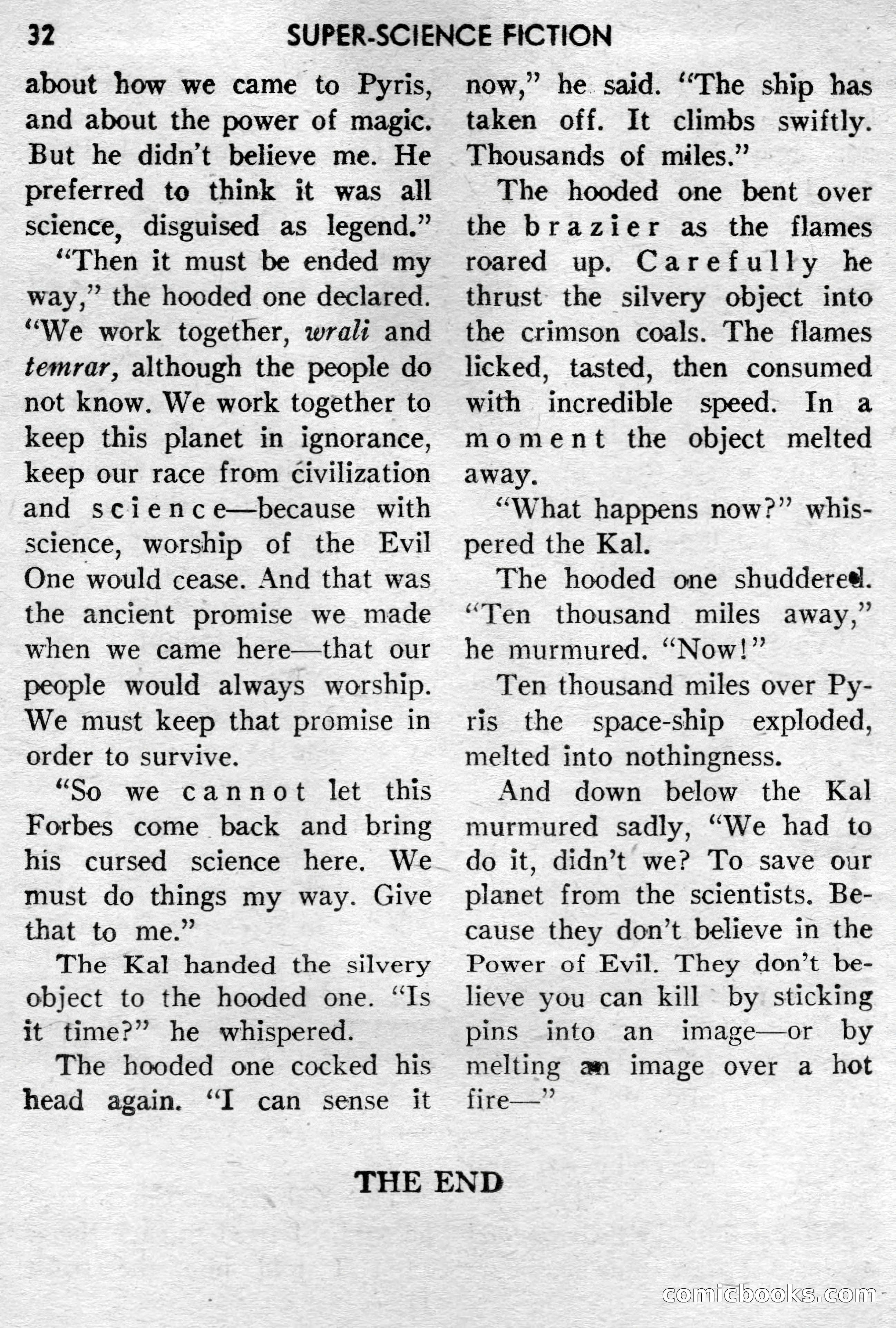 Super-Science Fiction, December 1957 — page 34 of 132