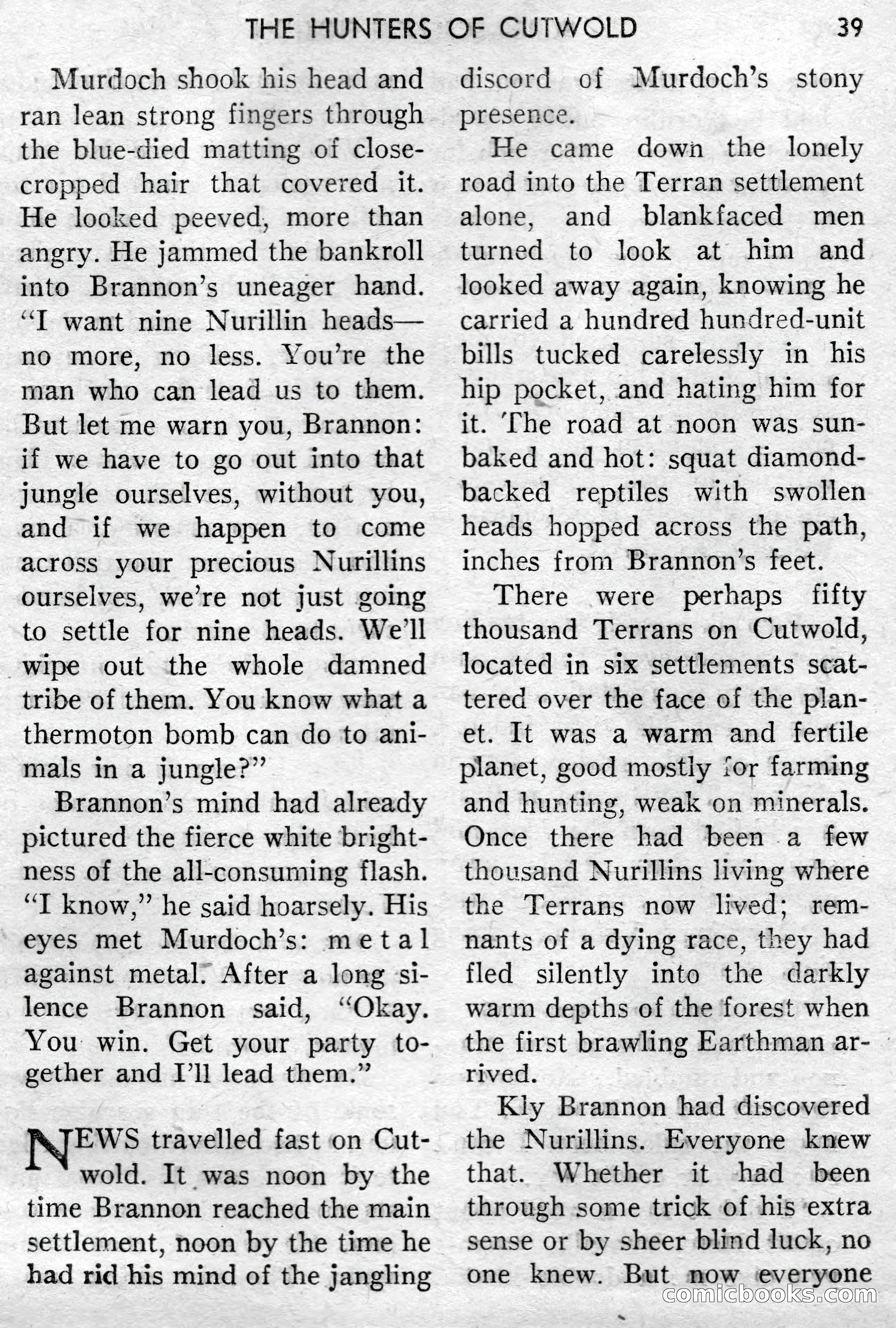 Super-Science Fiction, December 1957 — page 41 of 132