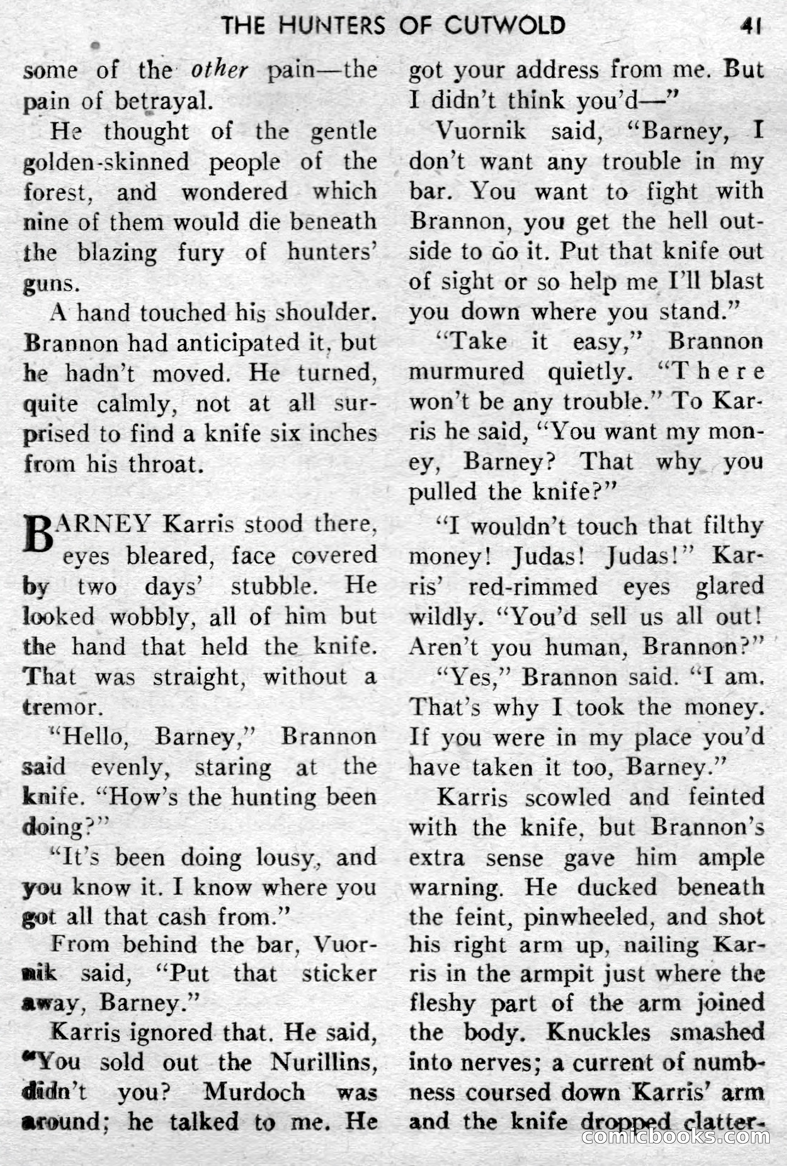 Super-Science Fiction, December 1957 — page 43 of 132