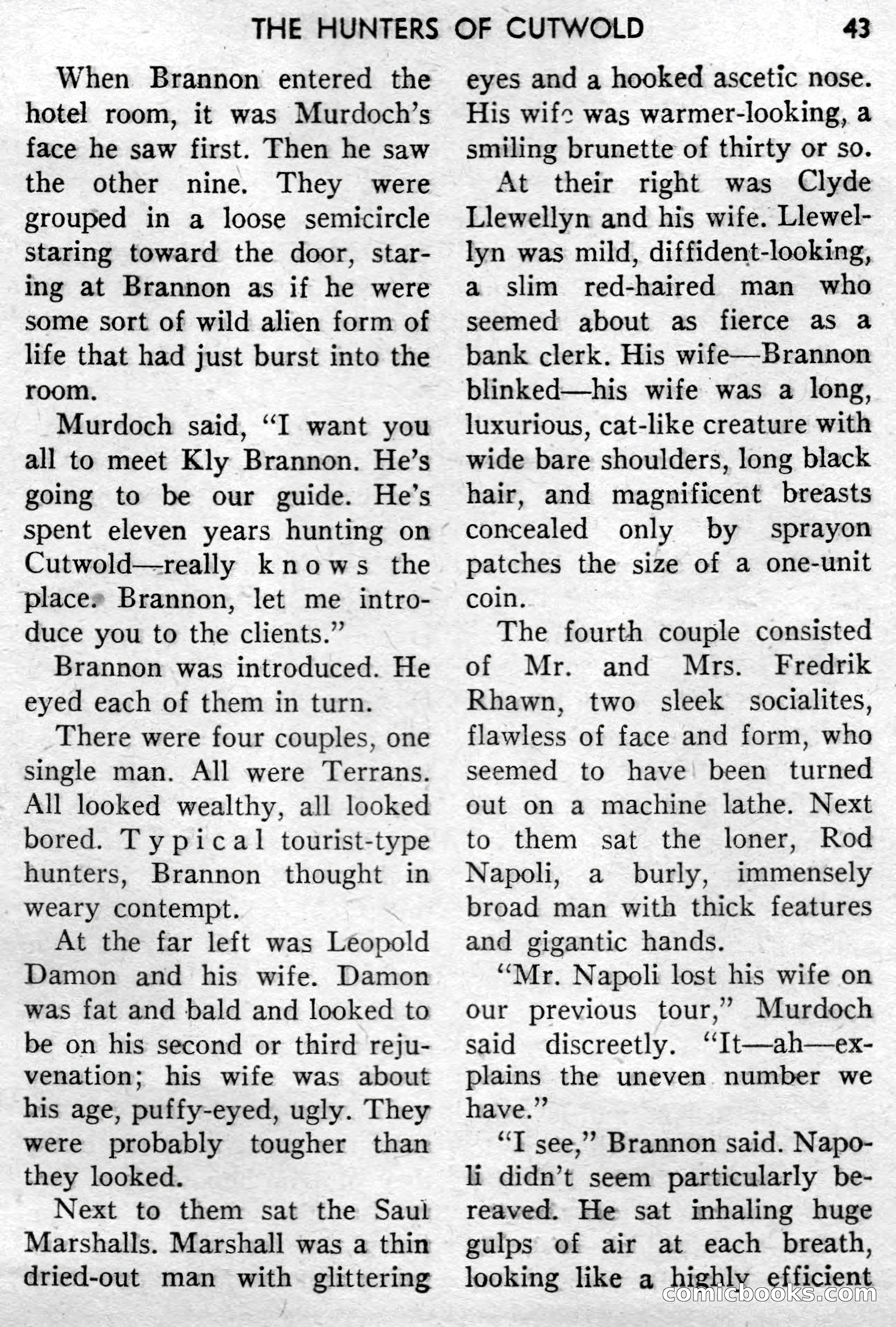 Super-Science Fiction, December 1957 — page 45 of 132
