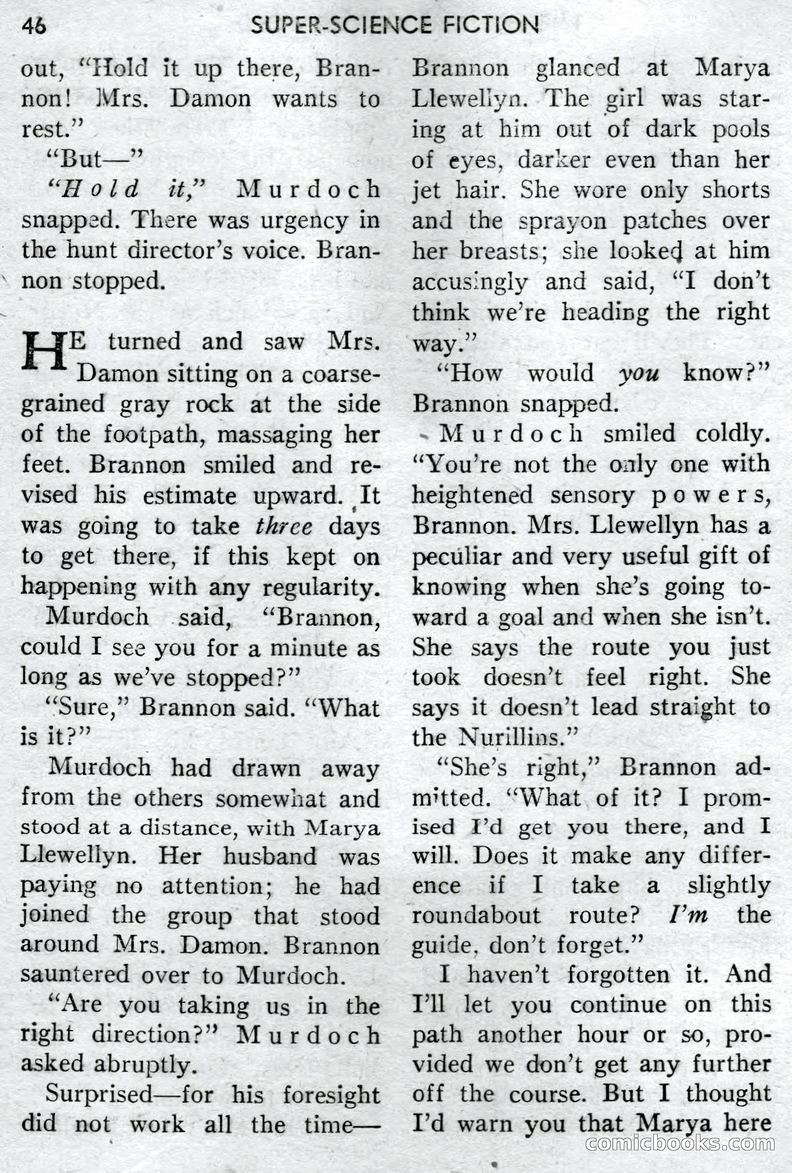 Super-Science Fiction, December 1957 — page 48 of 132