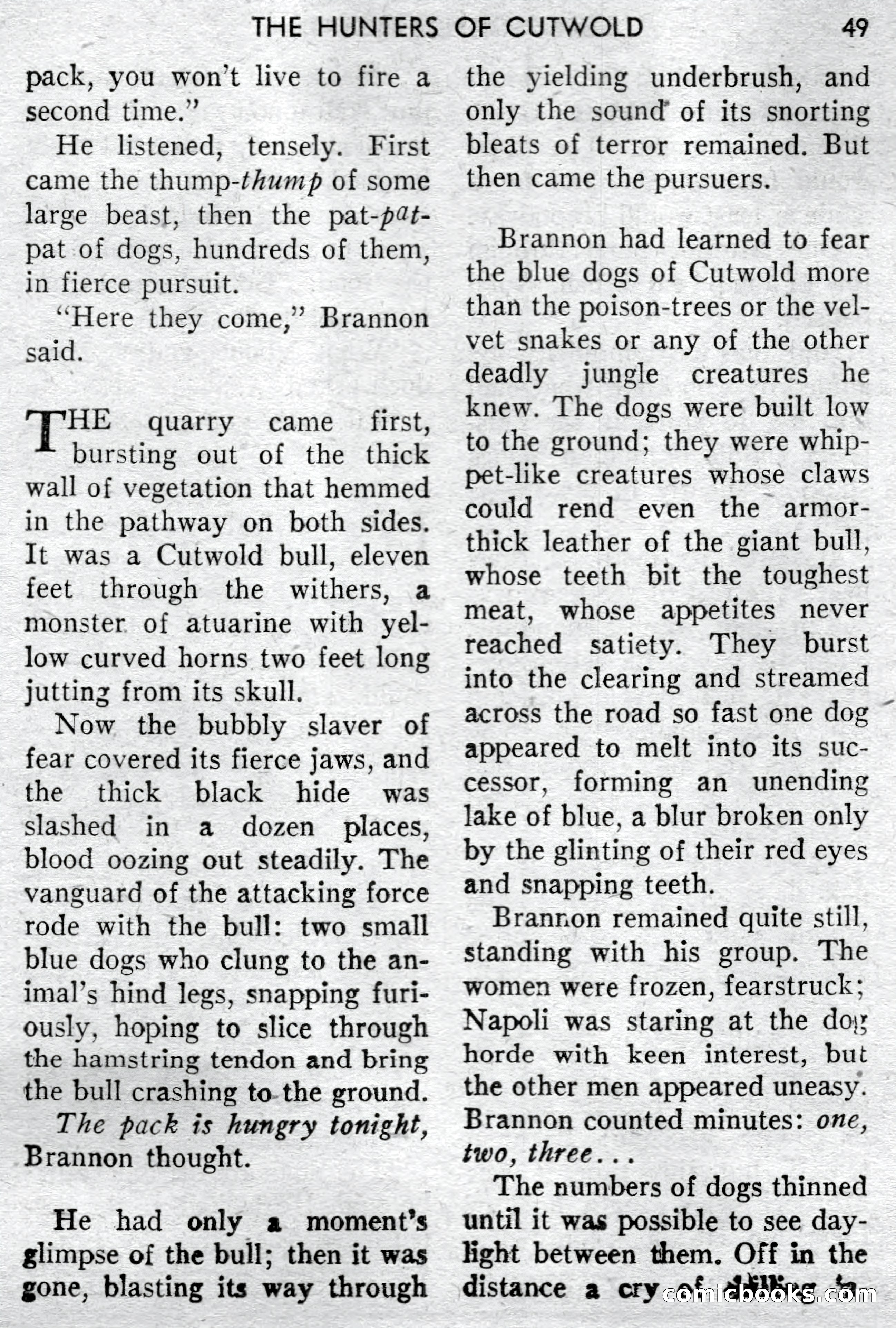 Super-Science Fiction, December 1957 — page 51 of 132