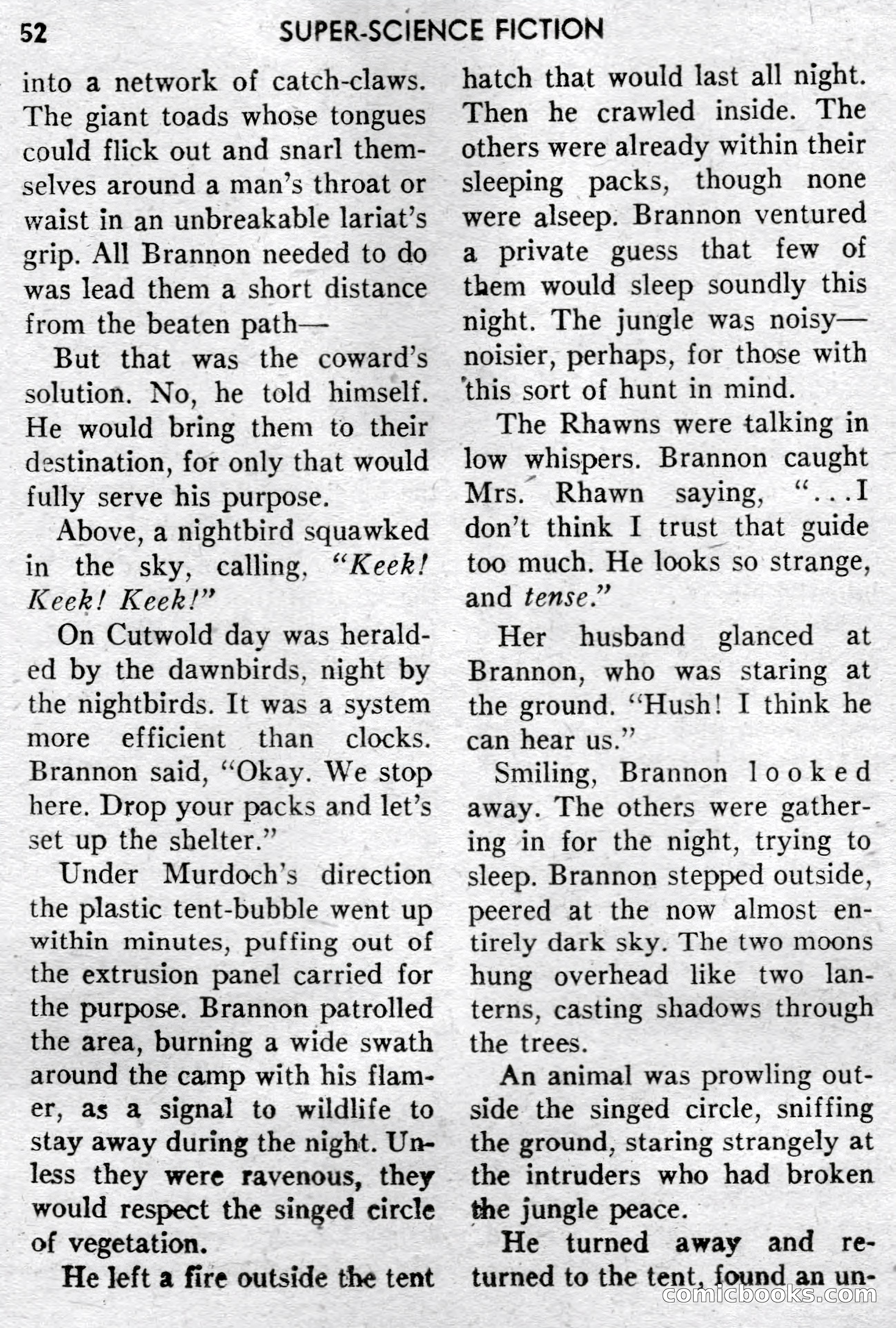 Super-Science Fiction, December 1957 — page 54 of 132