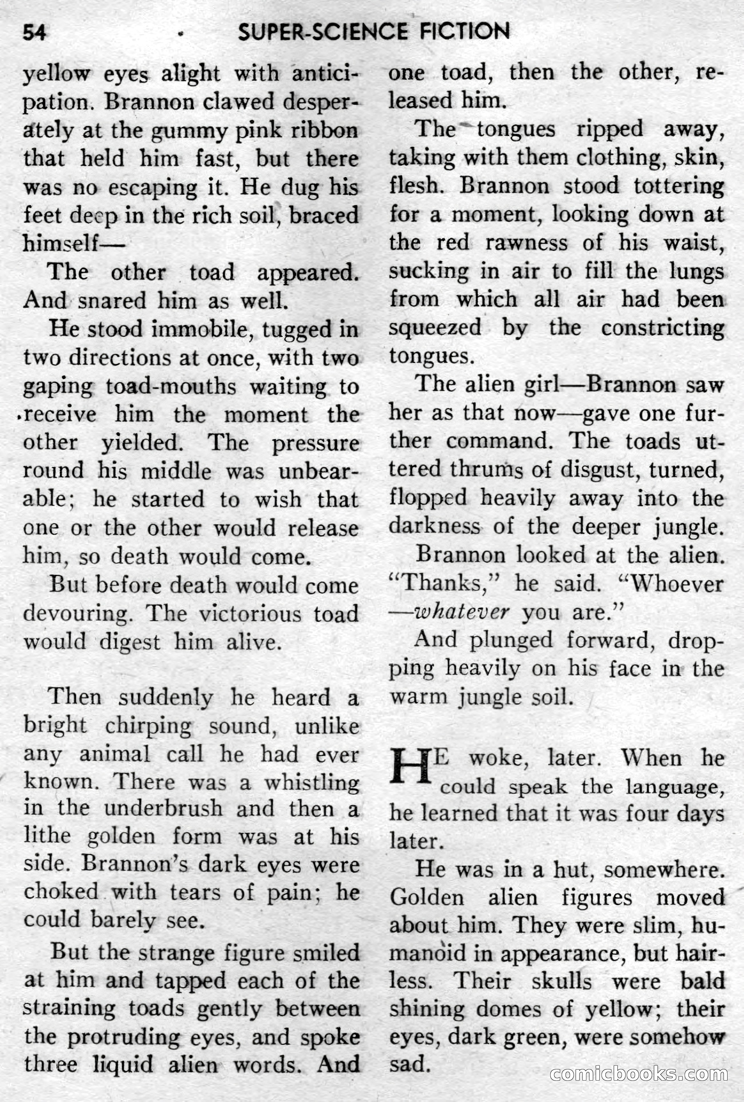 Super-Science Fiction, December 1957 — page 56 of 132
