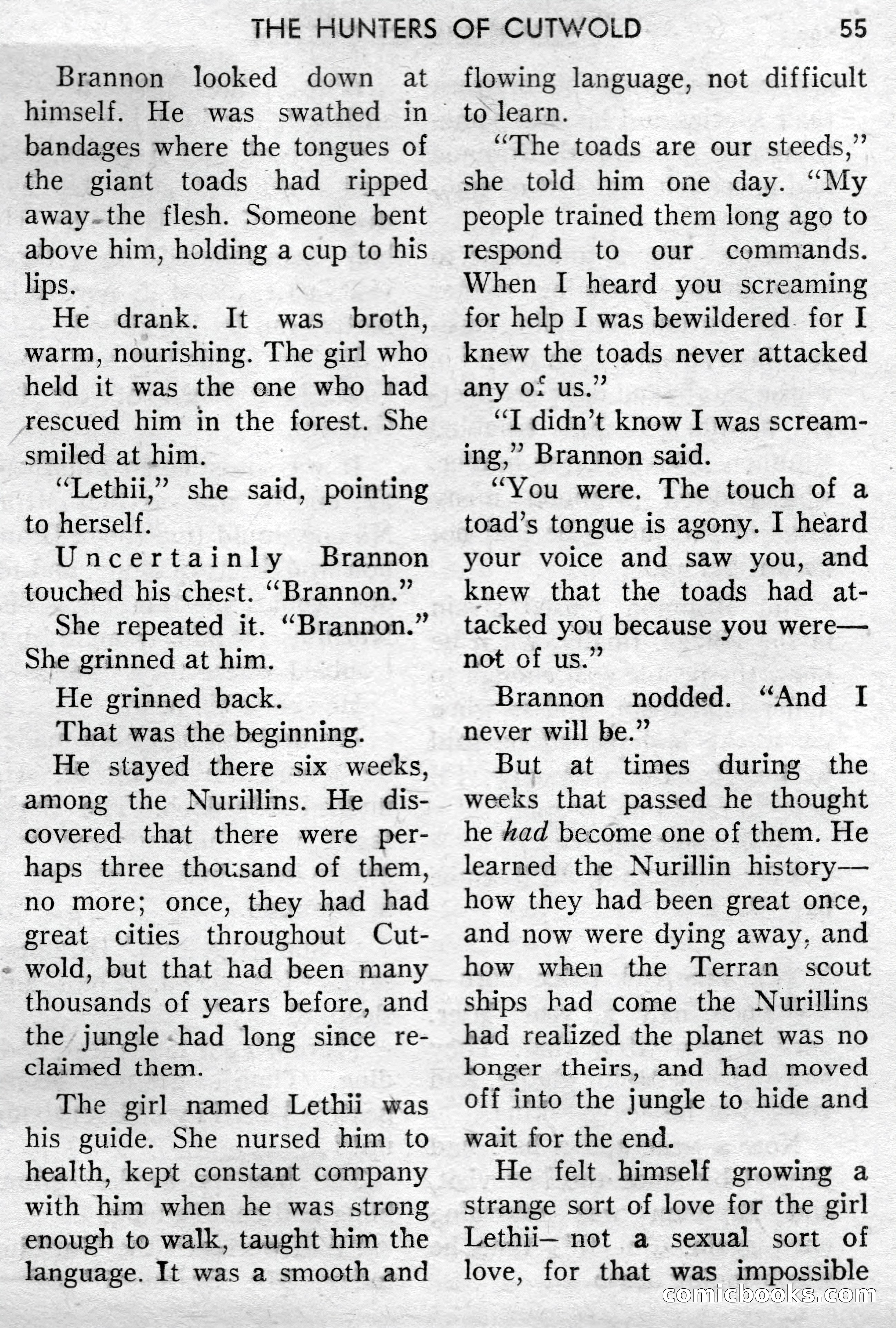 Super-Science Fiction, December 1957 — page 57 of 132