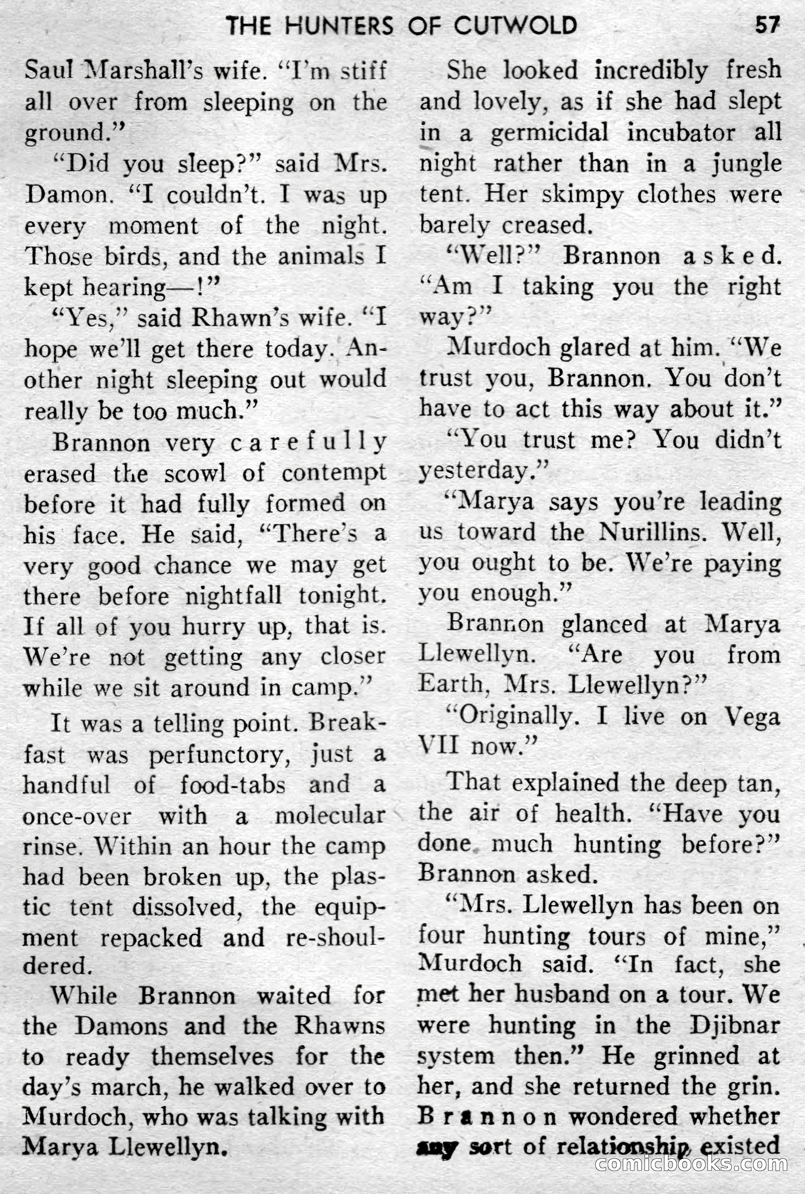 Super-Science Fiction, December 1957 — page 59 of 132