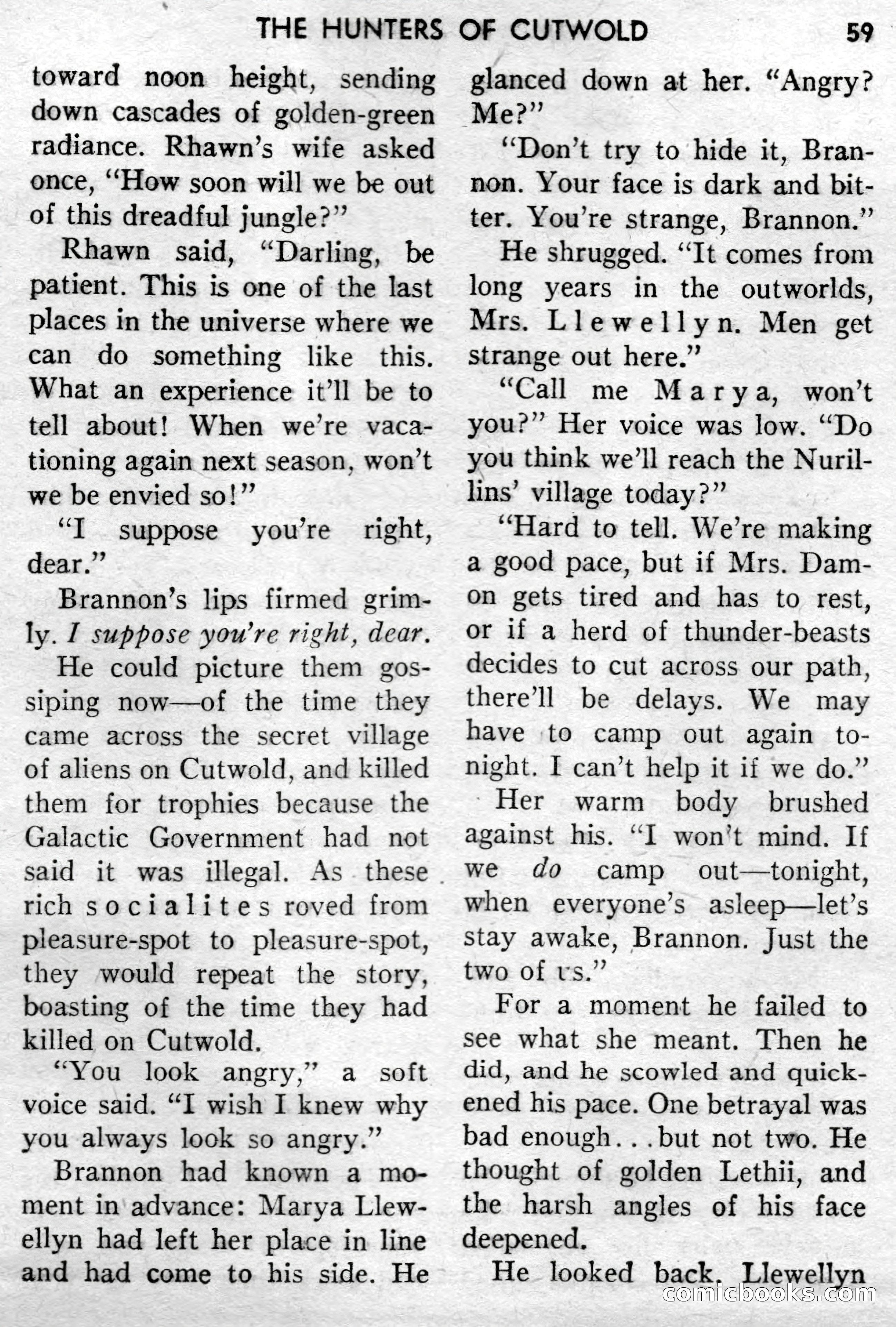 Super-Science Fiction, December 1957 — page 61 of 132