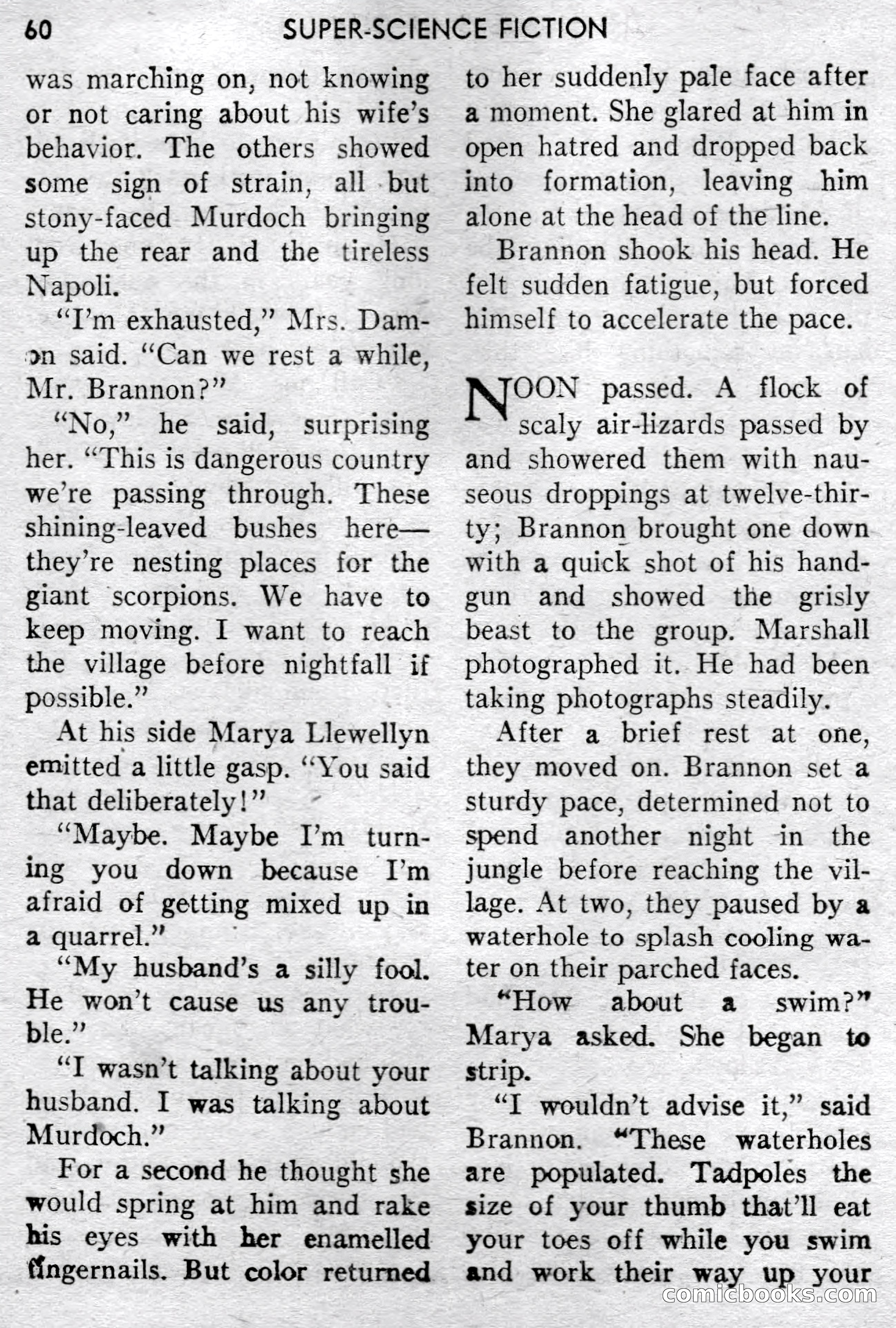 Super-Science Fiction, December 1957 — page 62 of 132