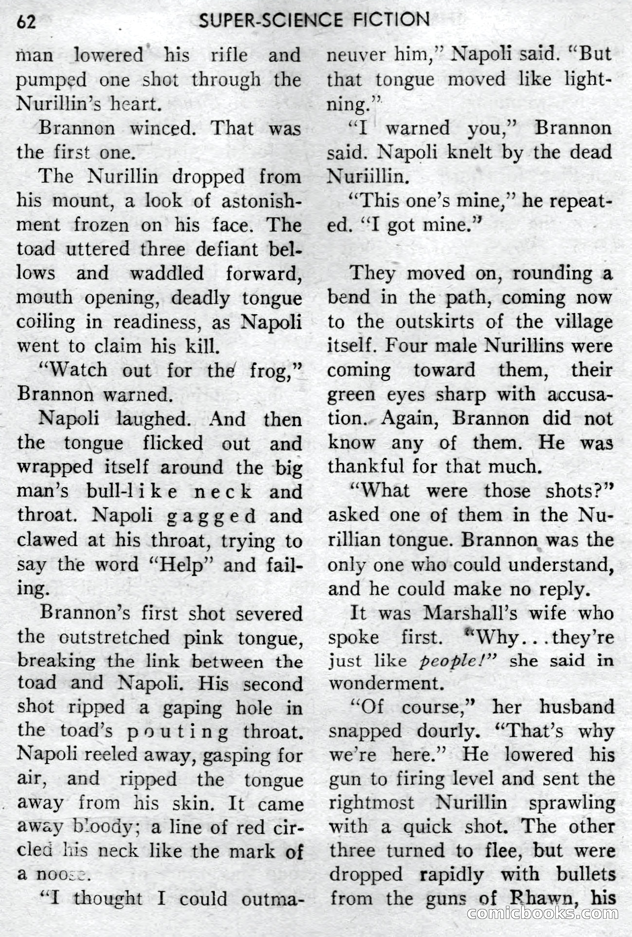 Super-Science Fiction, December 1957 — page 64 of 132