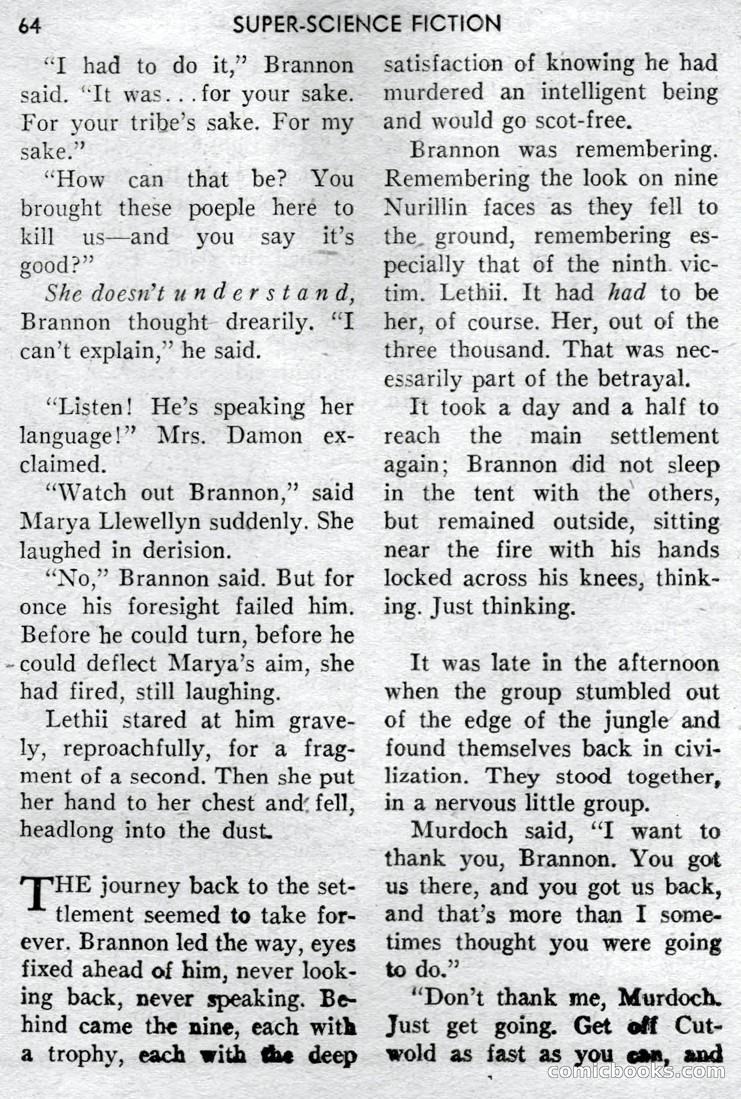 Super-Science Fiction, December 1957 — page 66 of 132