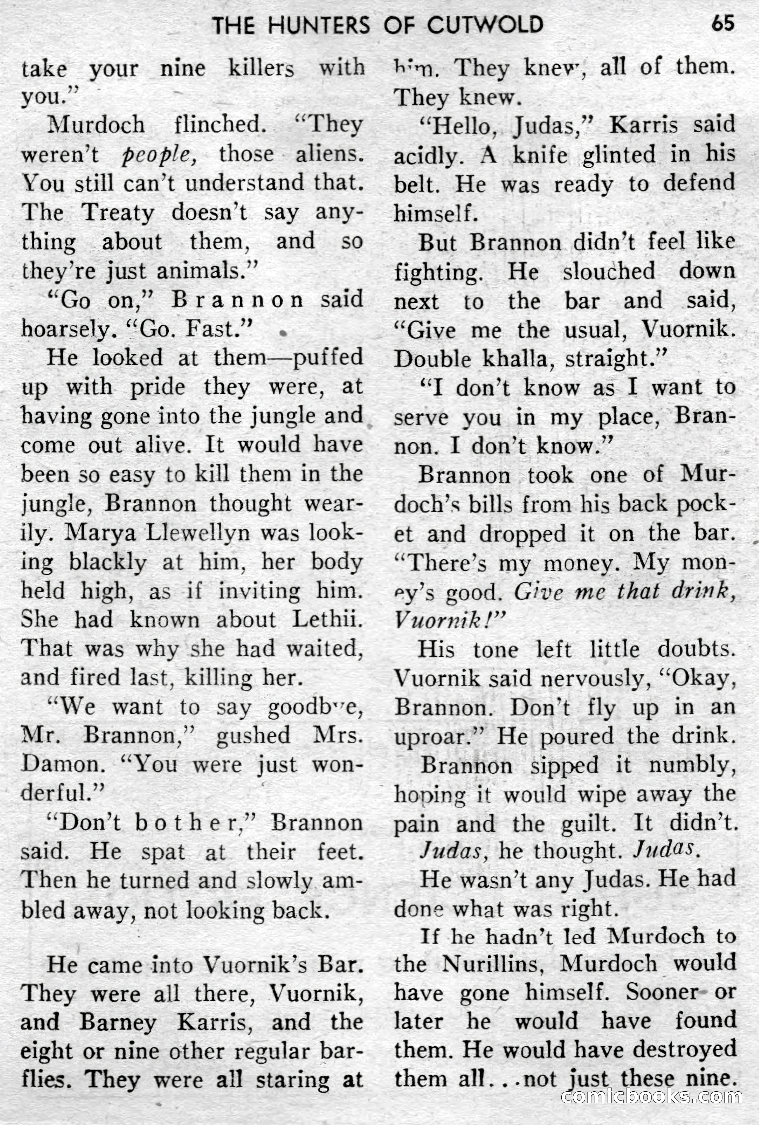 Super-Science Fiction, December 1957 — page 67 of 132
