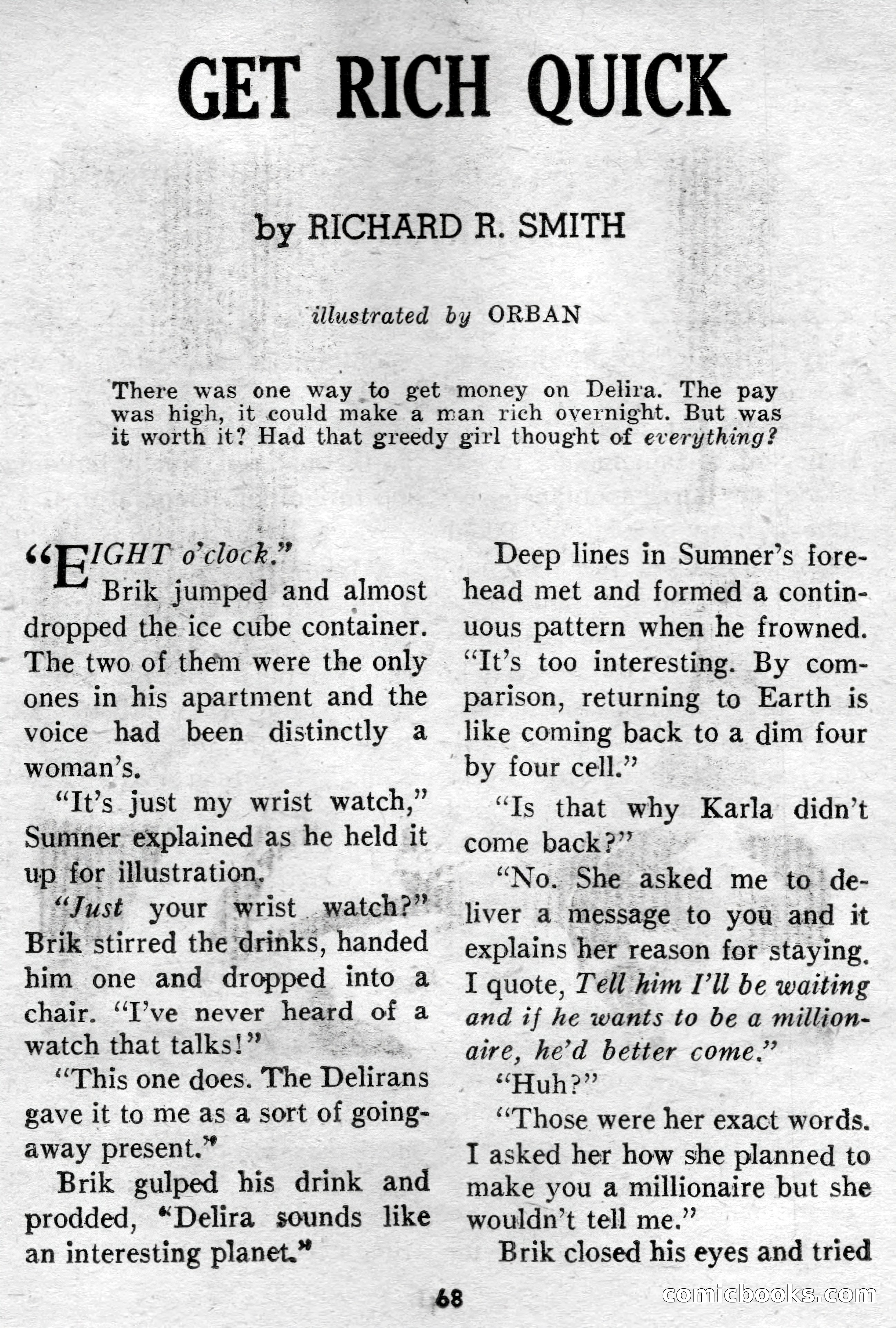 Super-Science Fiction, December 1957 — page 70 of 132