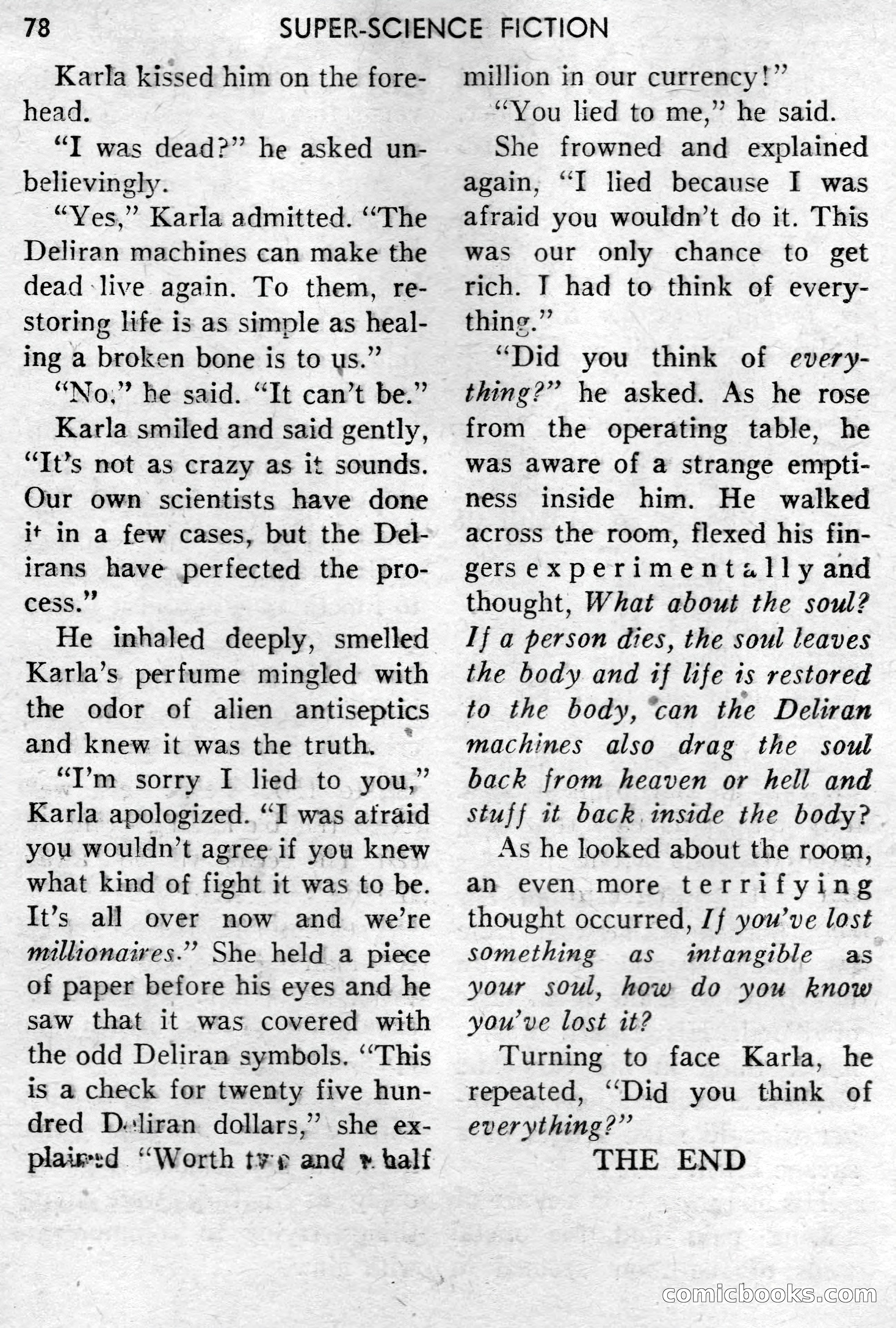 Super-Science Fiction, December 1957 — page 80 of 132