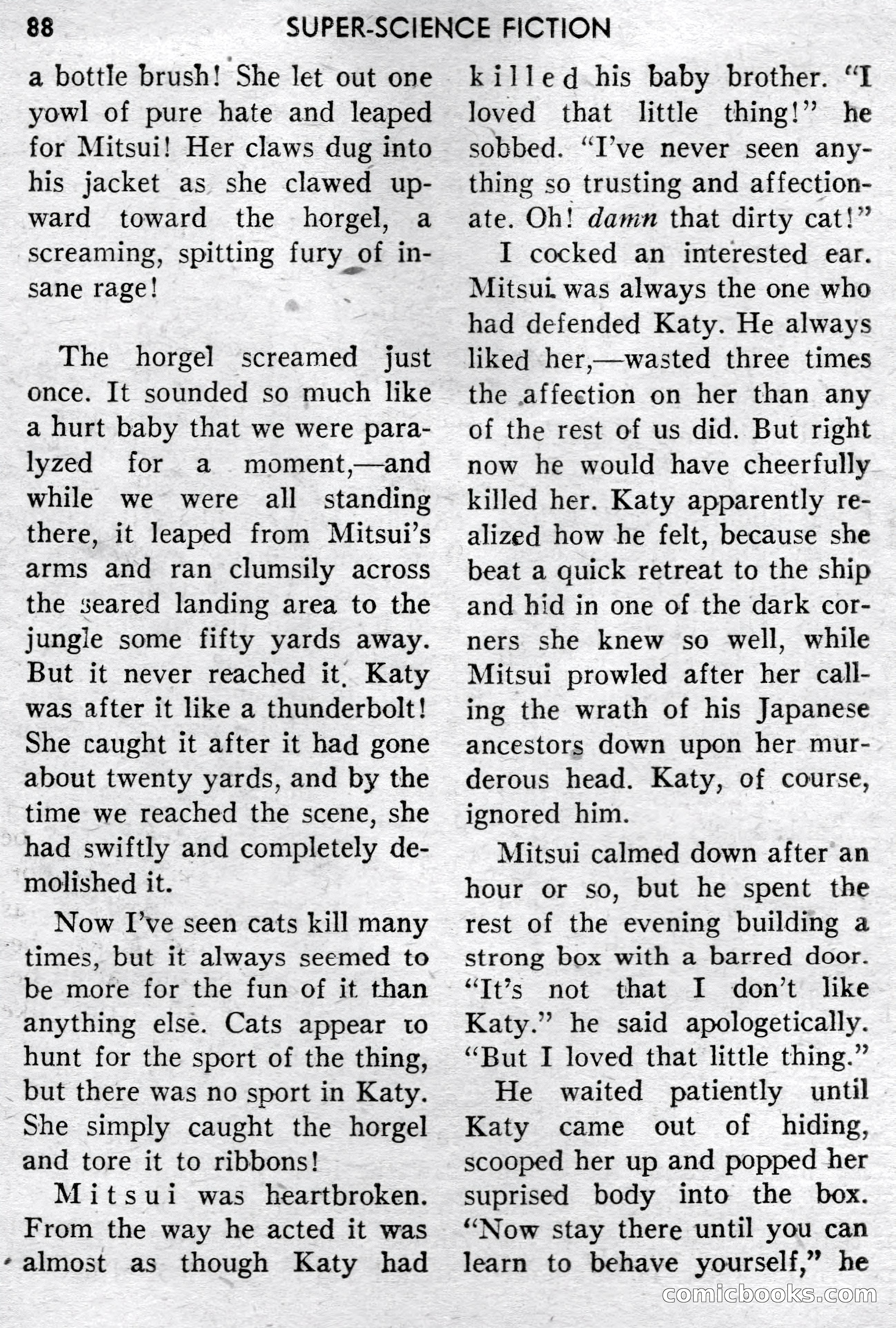 Super-Science Fiction, December 1957 — page 90 of 132