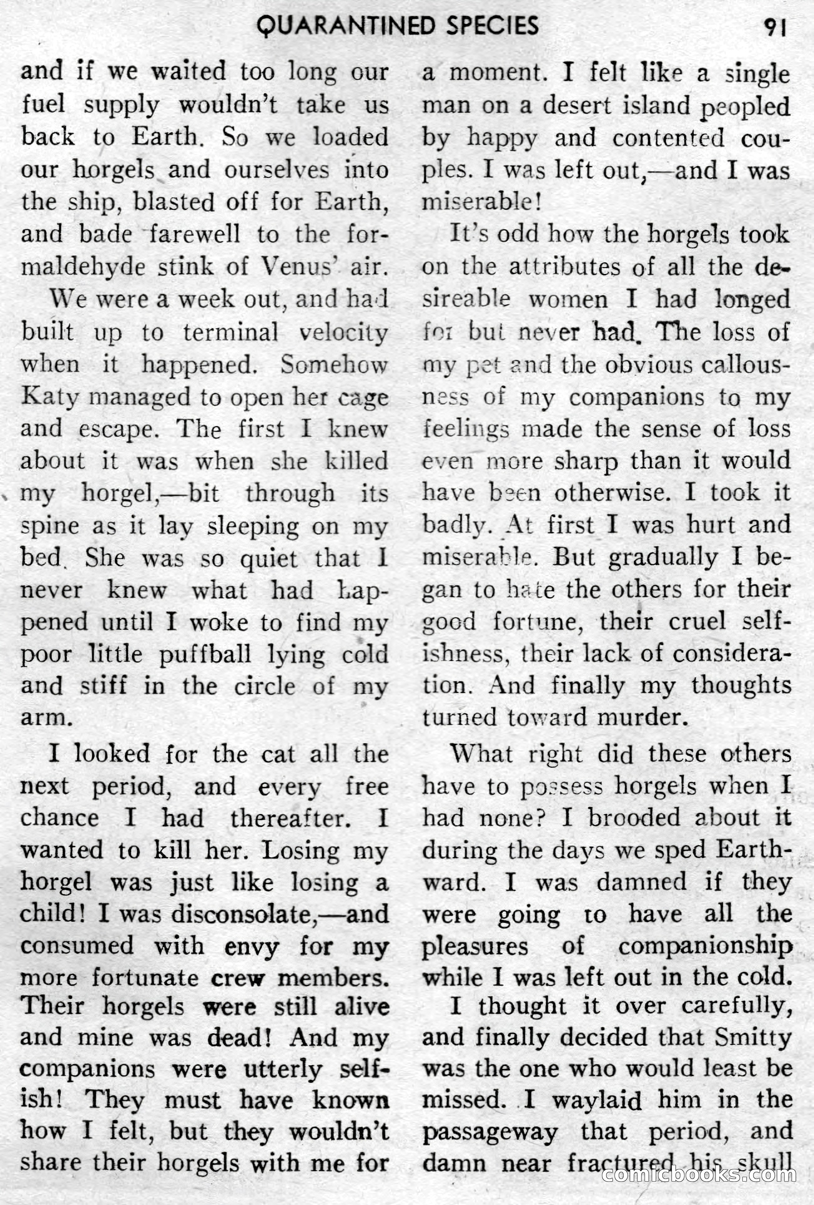 Super-Science Fiction, December 1957 — page 93 of 132