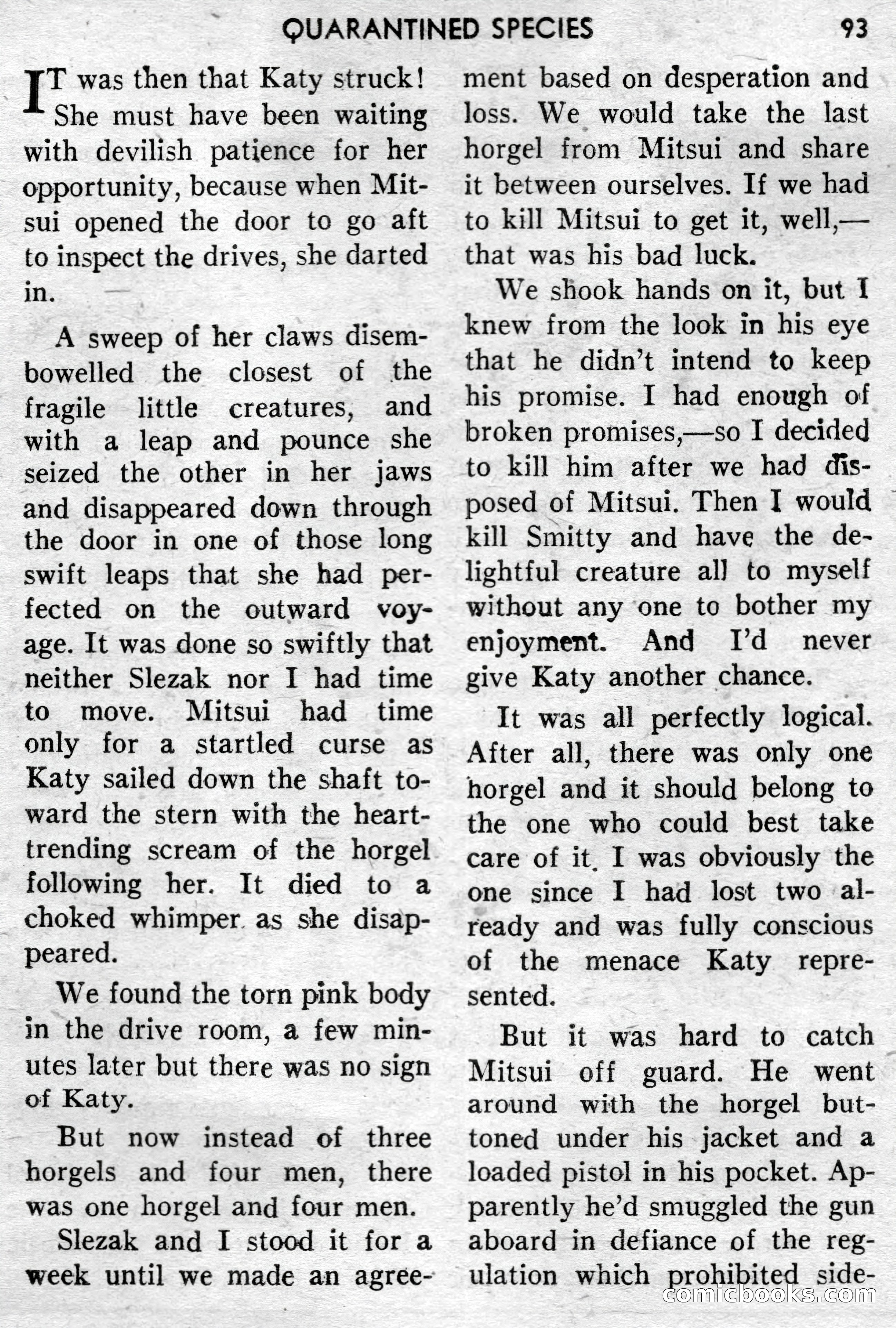Super-Science Fiction, December 1957 — page 95 of 132
