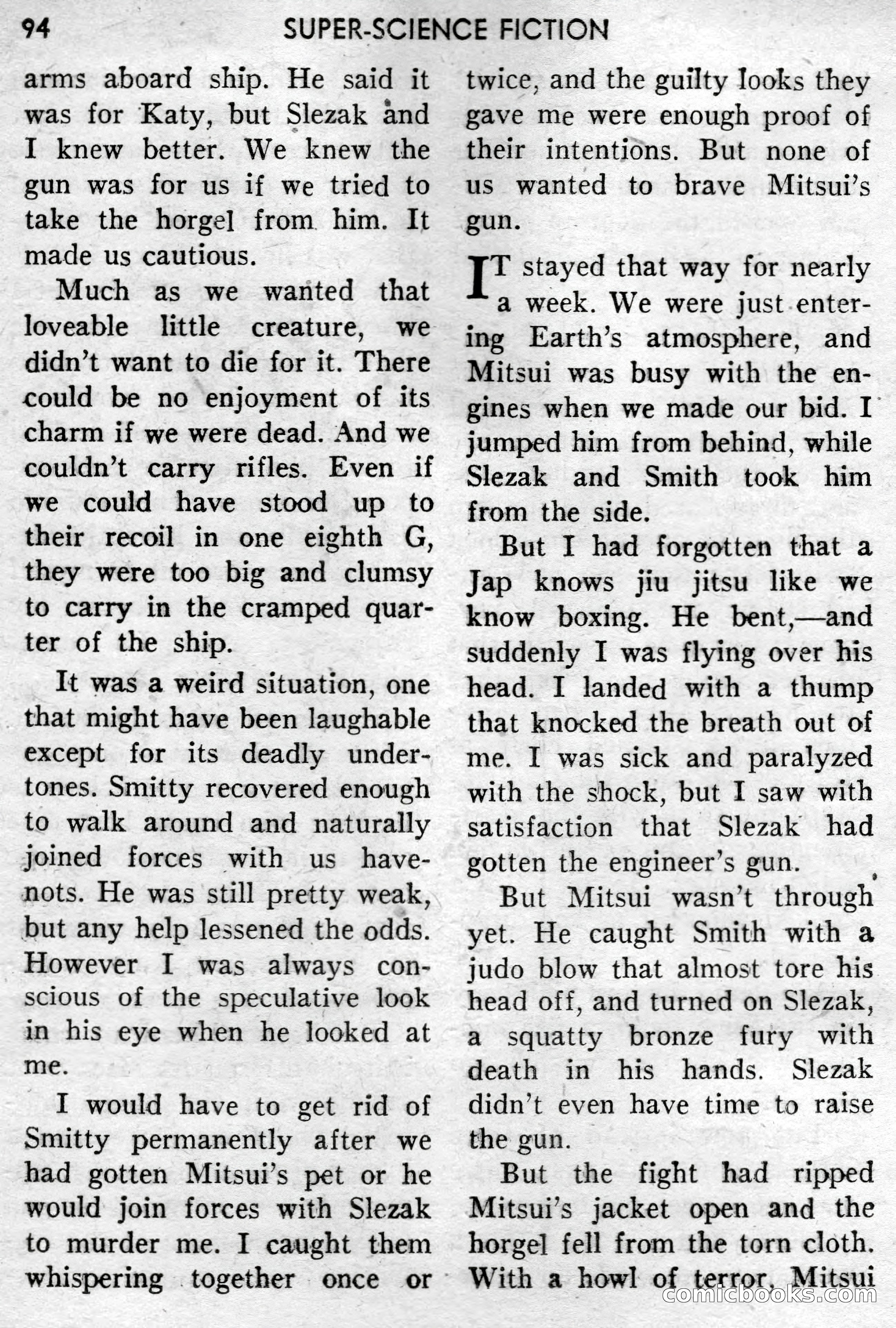 Super-Science Fiction, December 1957 — page 96 of 132