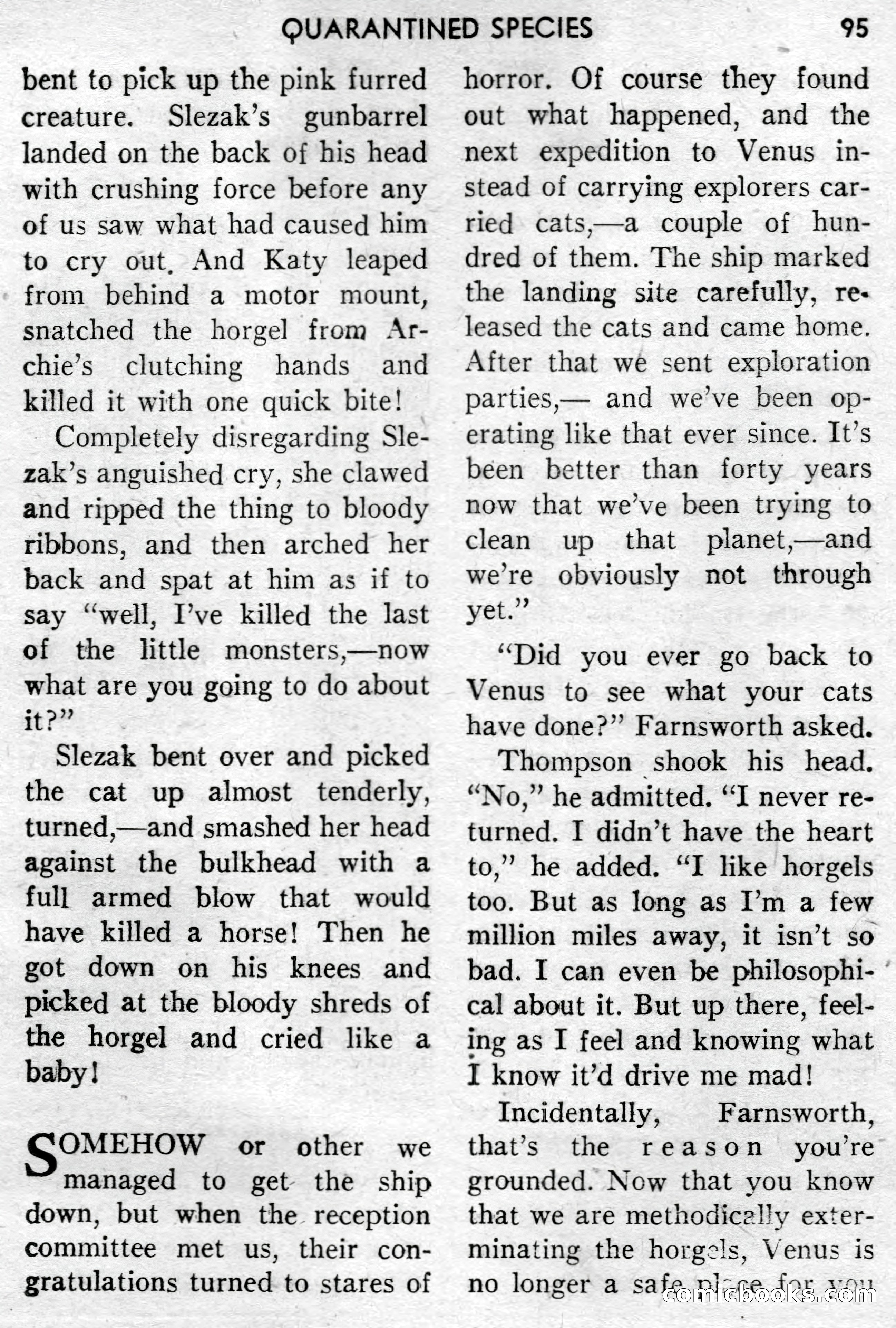 Super-Science Fiction, December 1957 — page 97 of 132