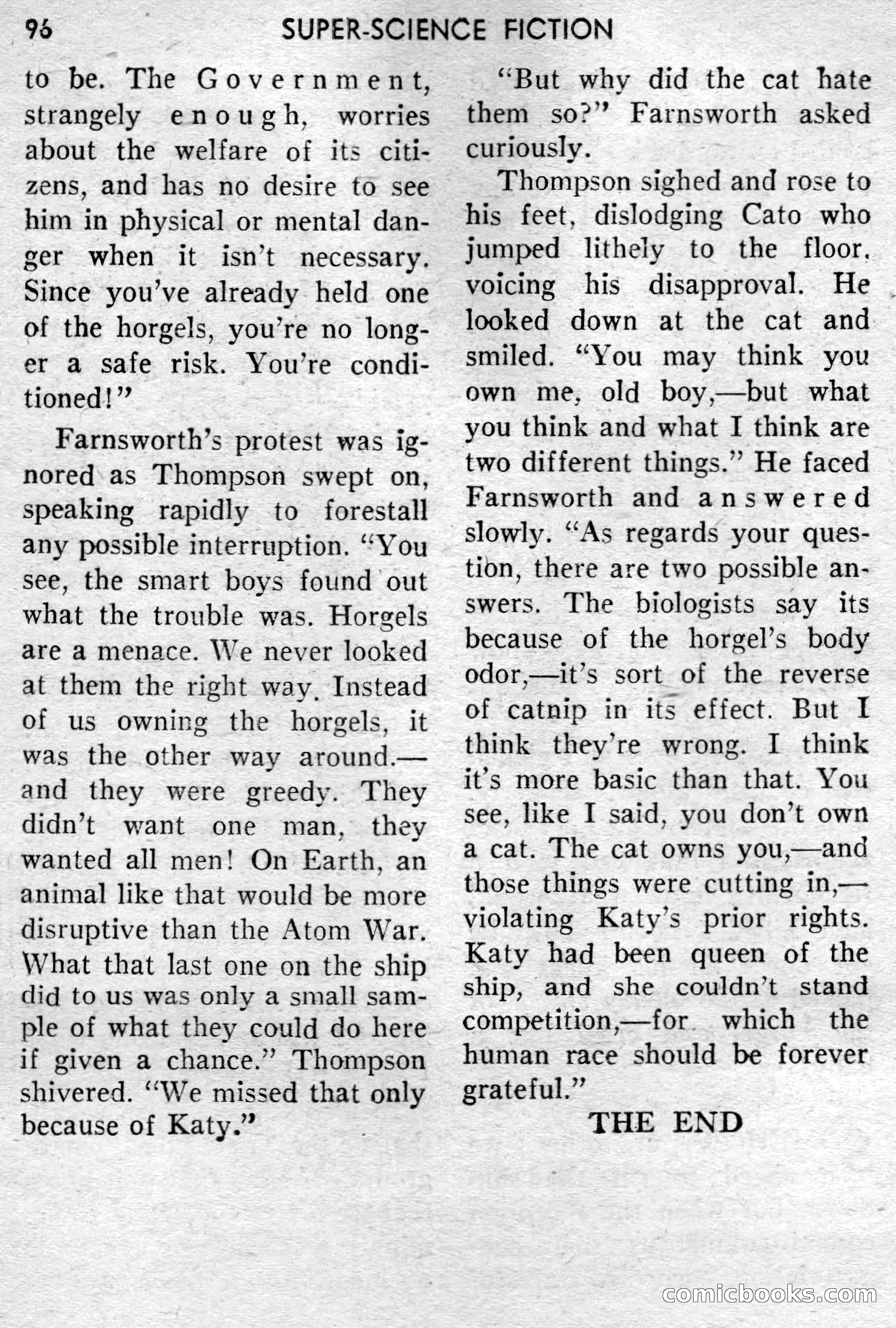 Super-Science Fiction, December 1957 — page 98 of 132