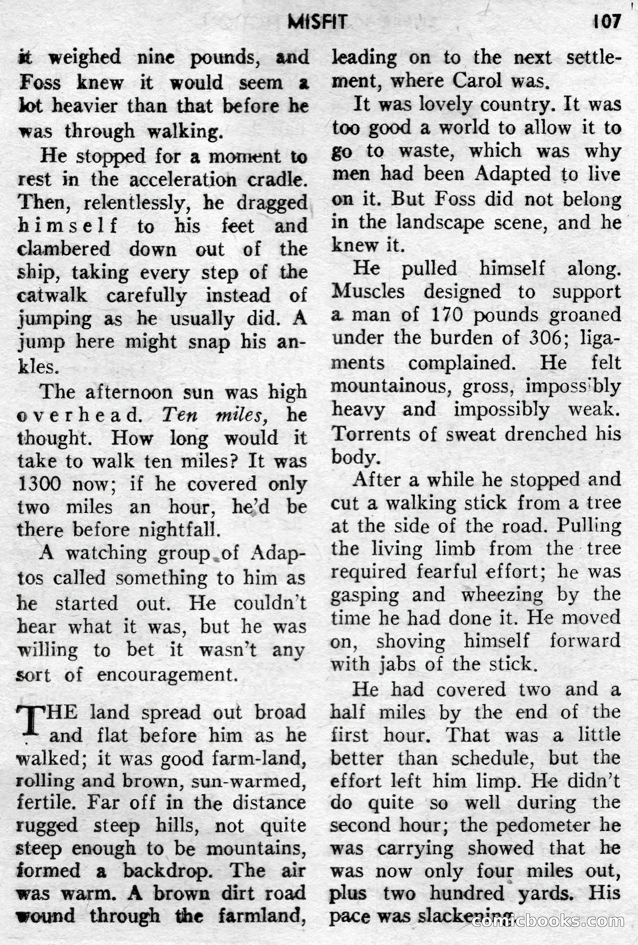 Super-Science Fiction, December 1957 — page 109 of 132