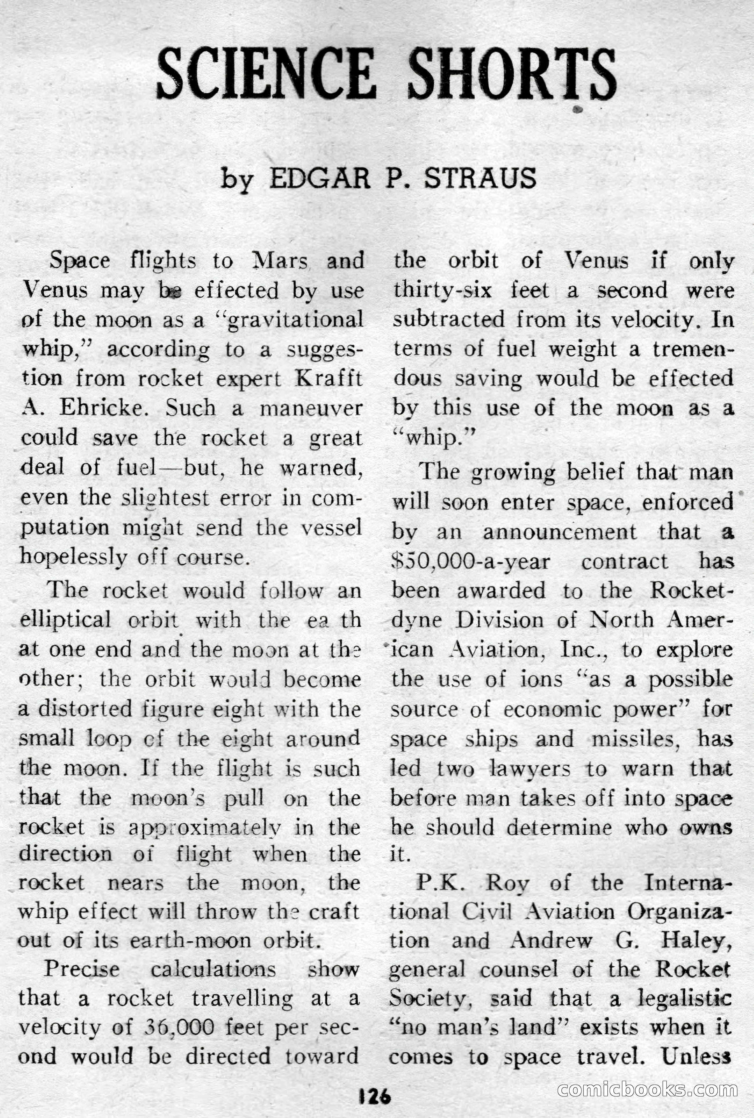 Super-Science Fiction, December 1957 — page 128 of 132