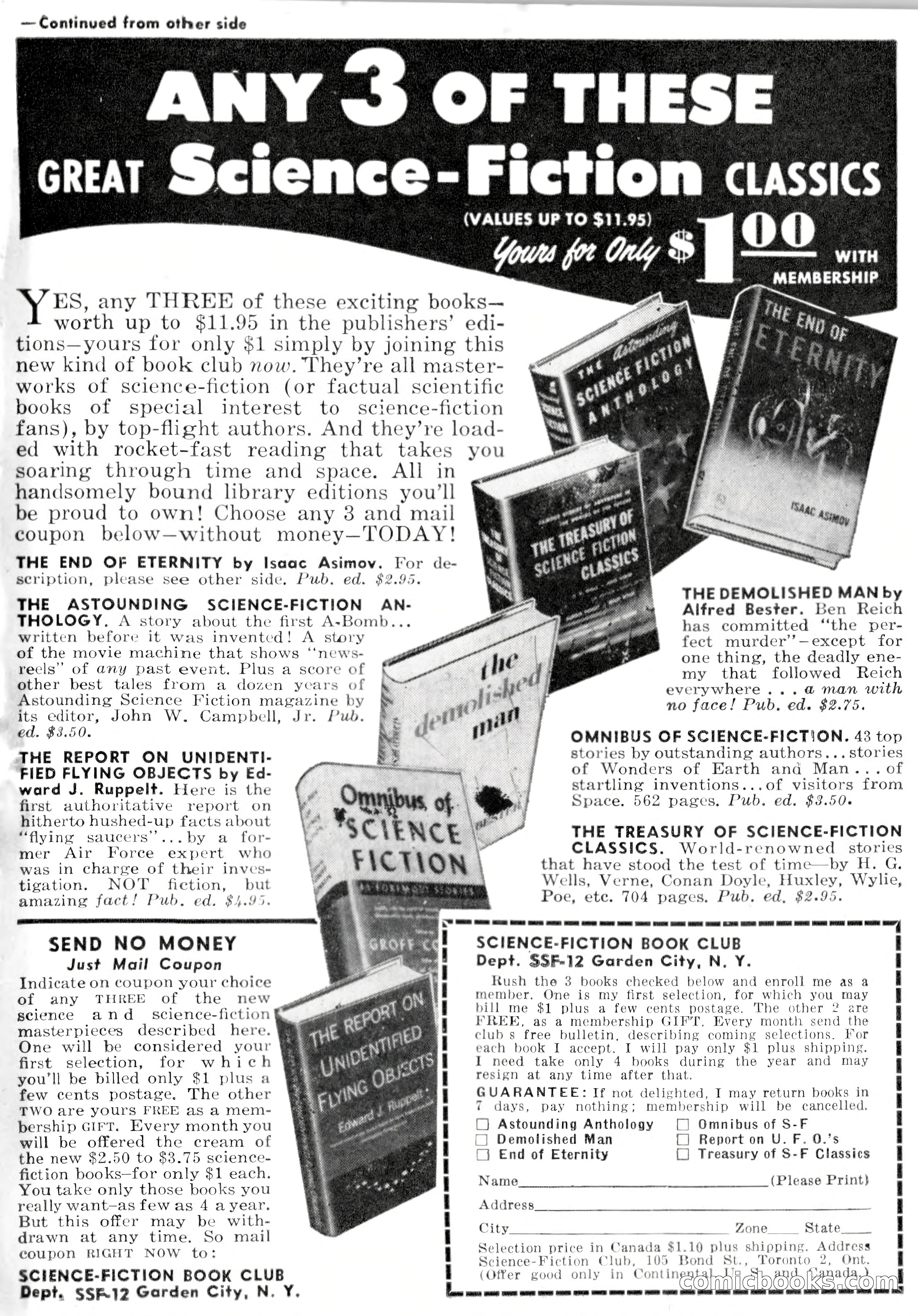 Super-Science Fiction, December 1957 — page 131 of 132