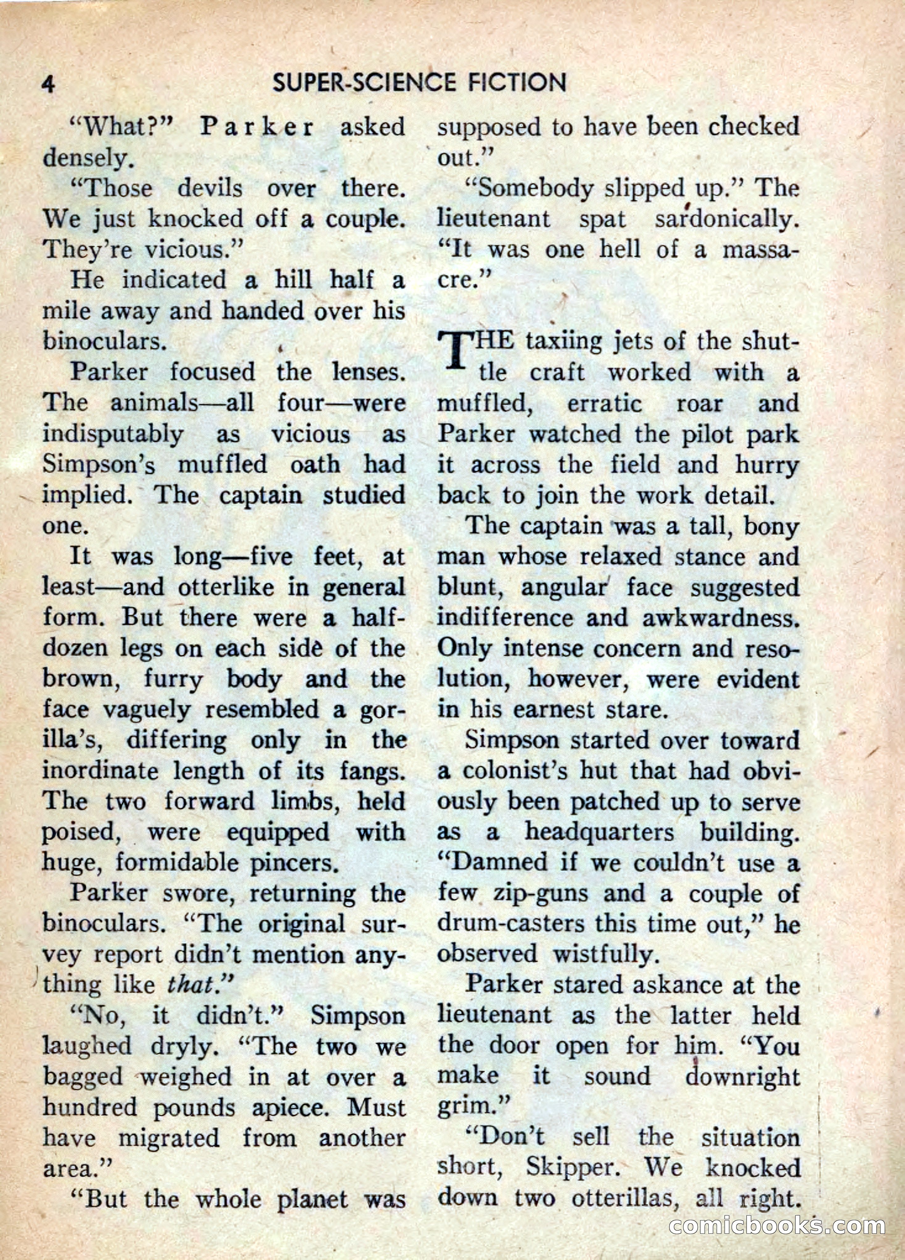 Super Science Fiction, June 1958 — page 6 of 132