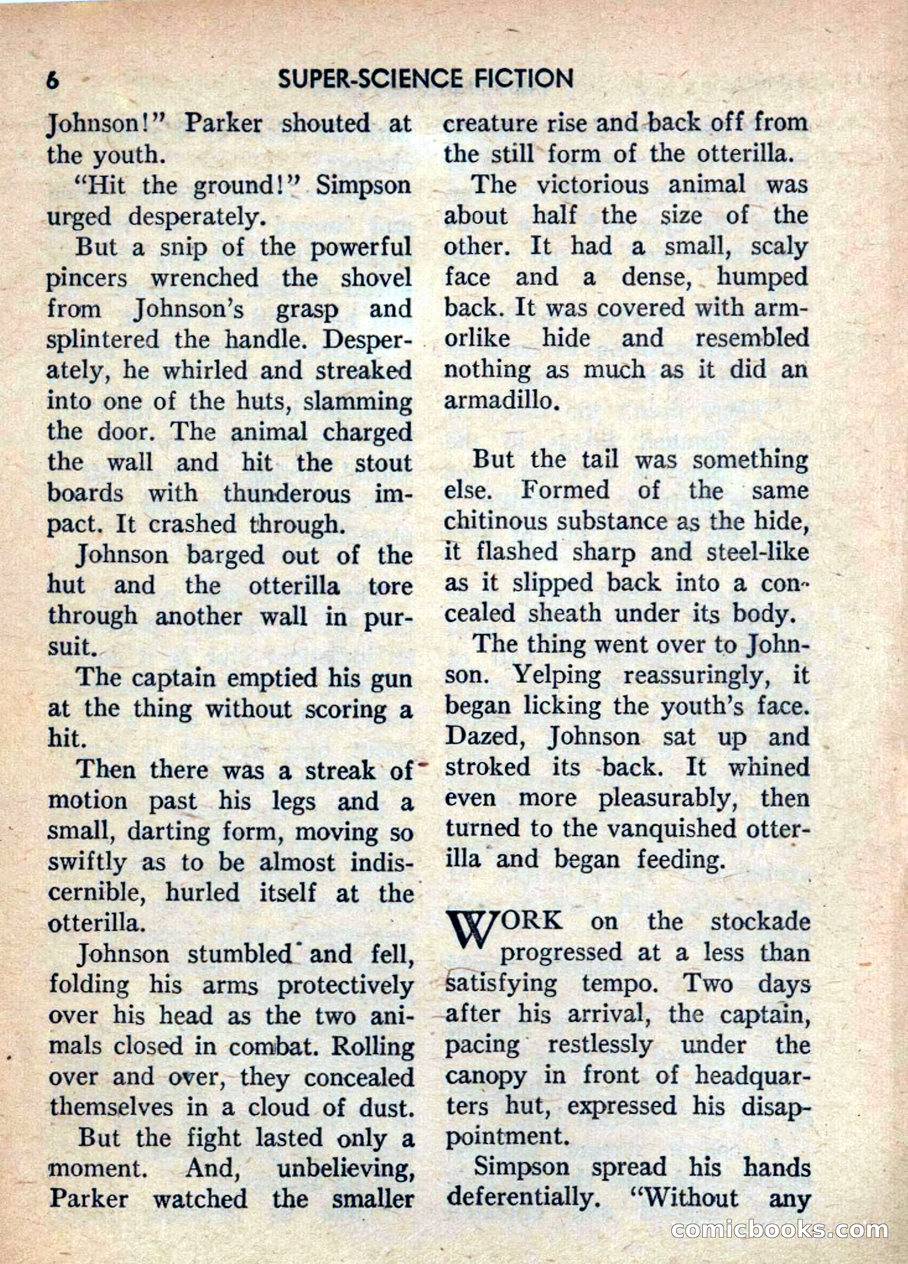 Super Science Fiction, June 1958 — page 8 of 132