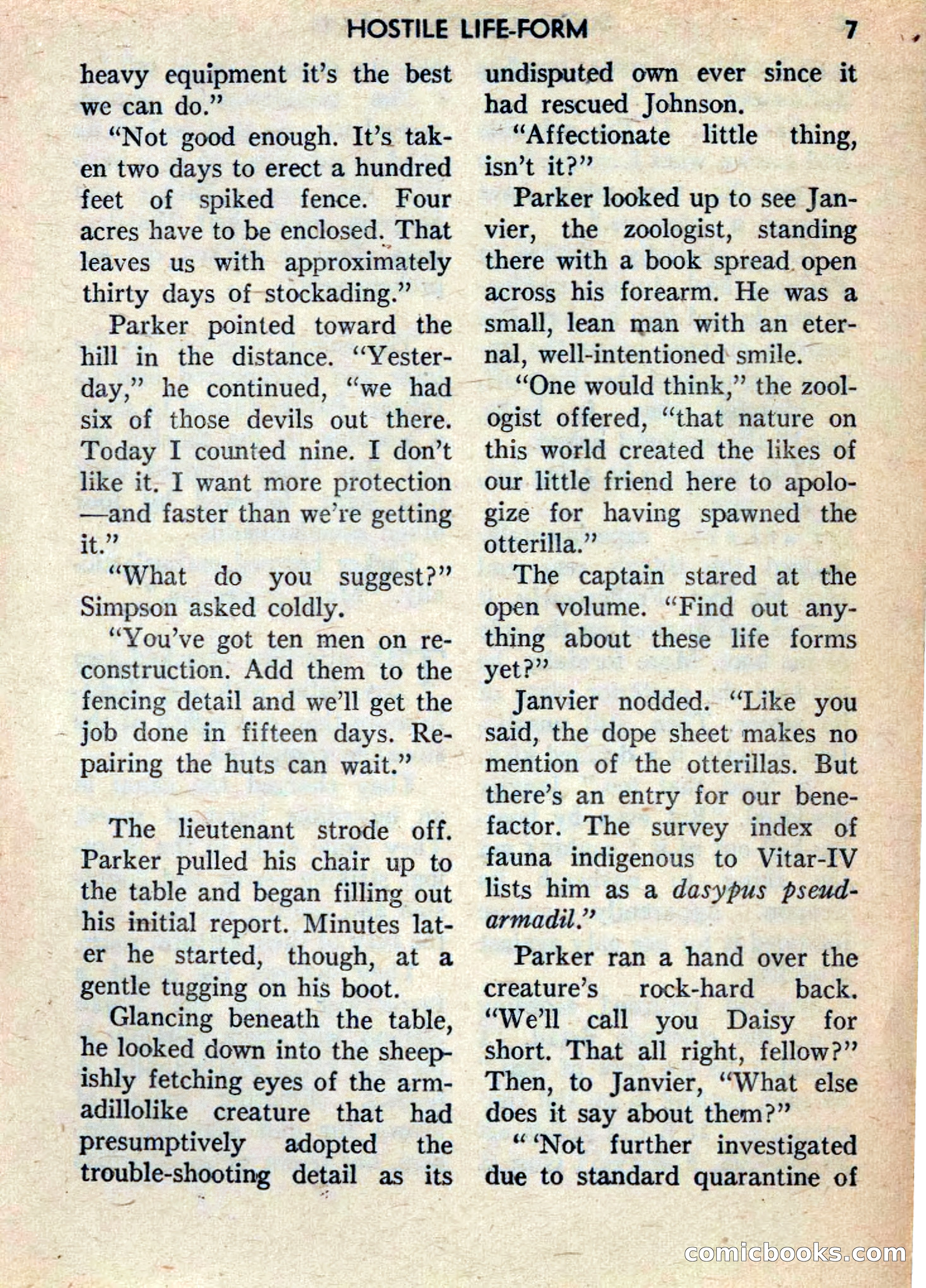 Super Science Fiction, June 1958 — page 9 of 132