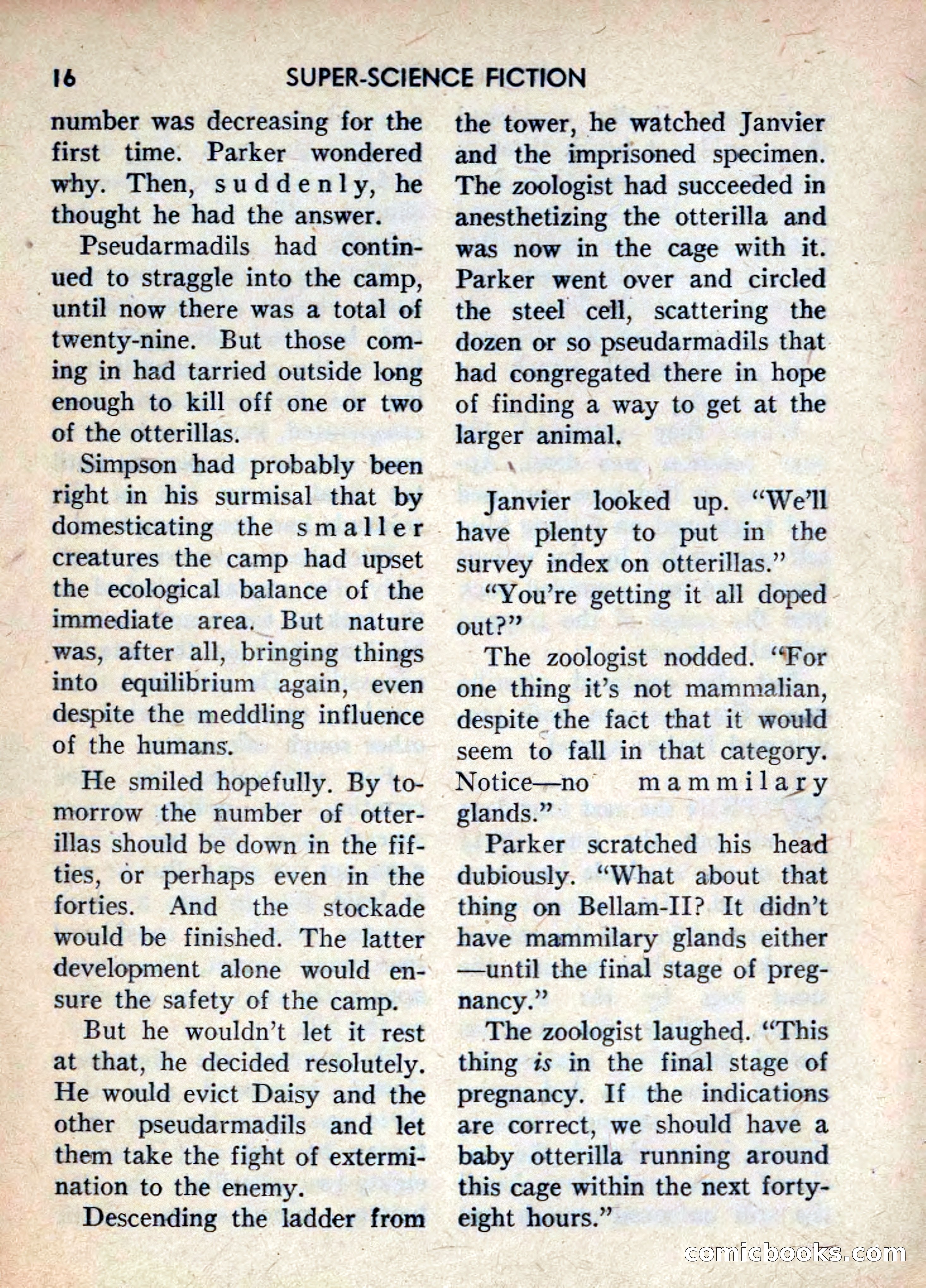 Super Science Fiction, June 1958 — page 18 of 132