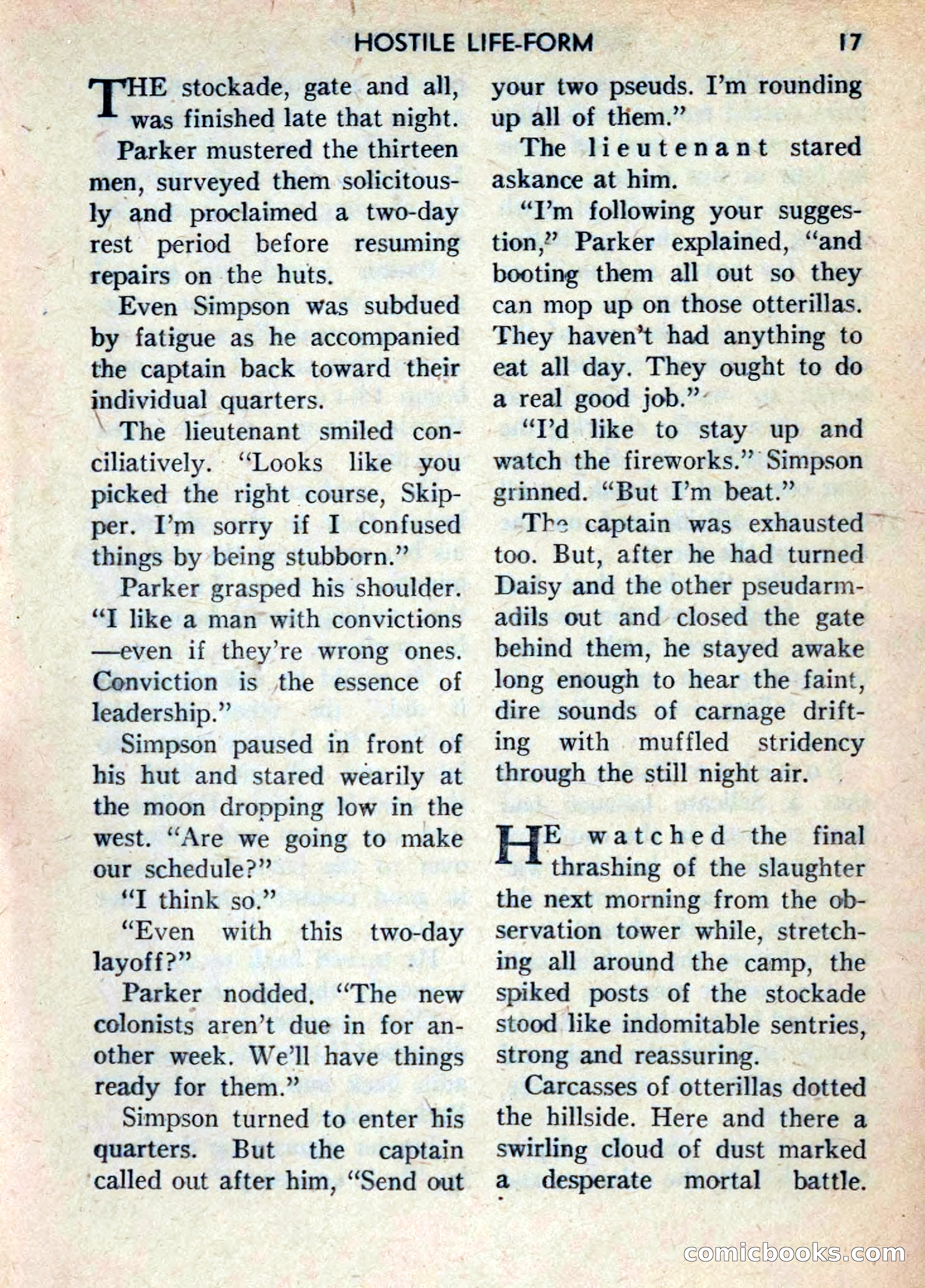 Super Science Fiction, June 1958 — page 19 of 132
